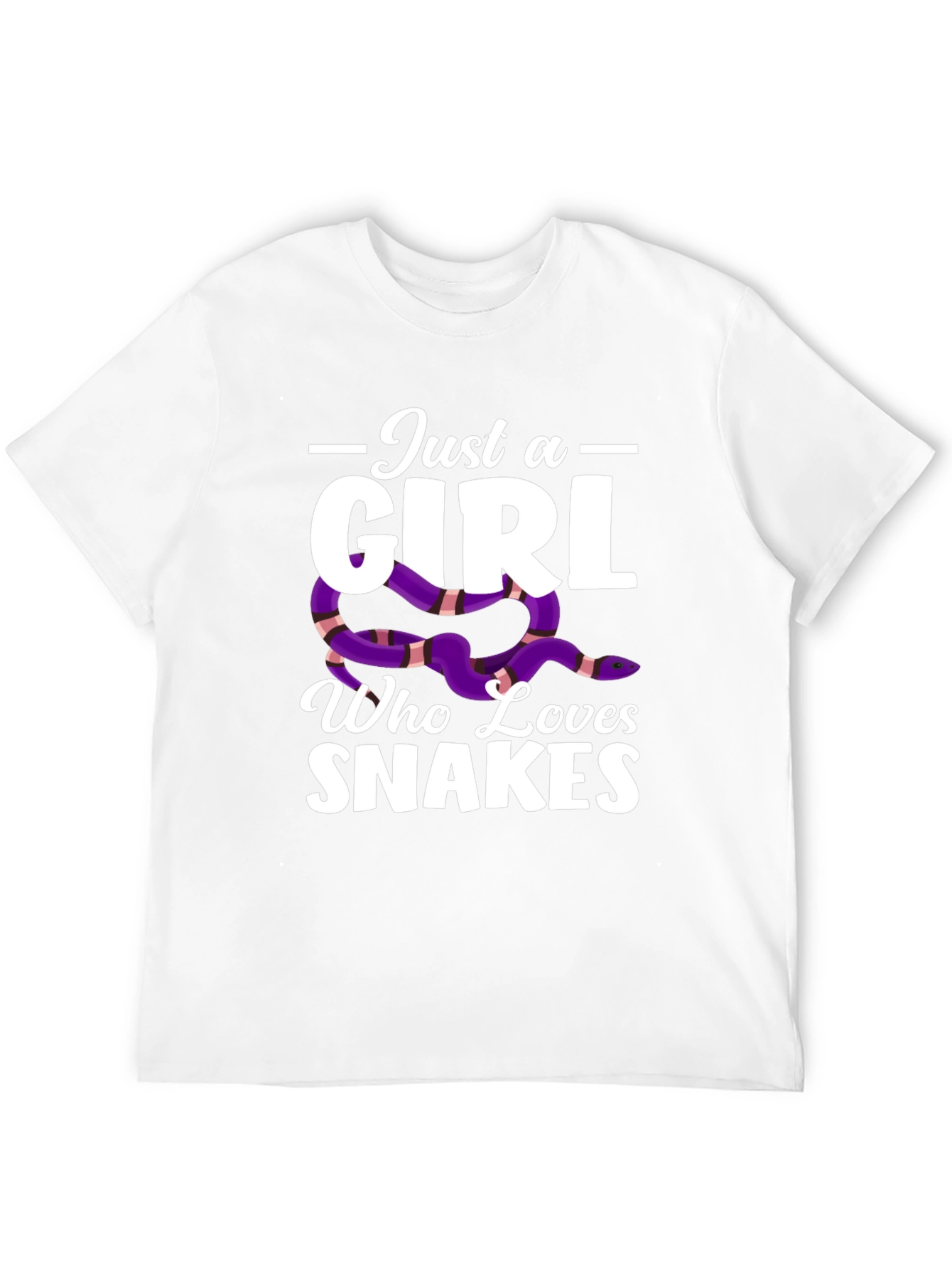 Just a Girl Who Loves Snakes T-Shirt