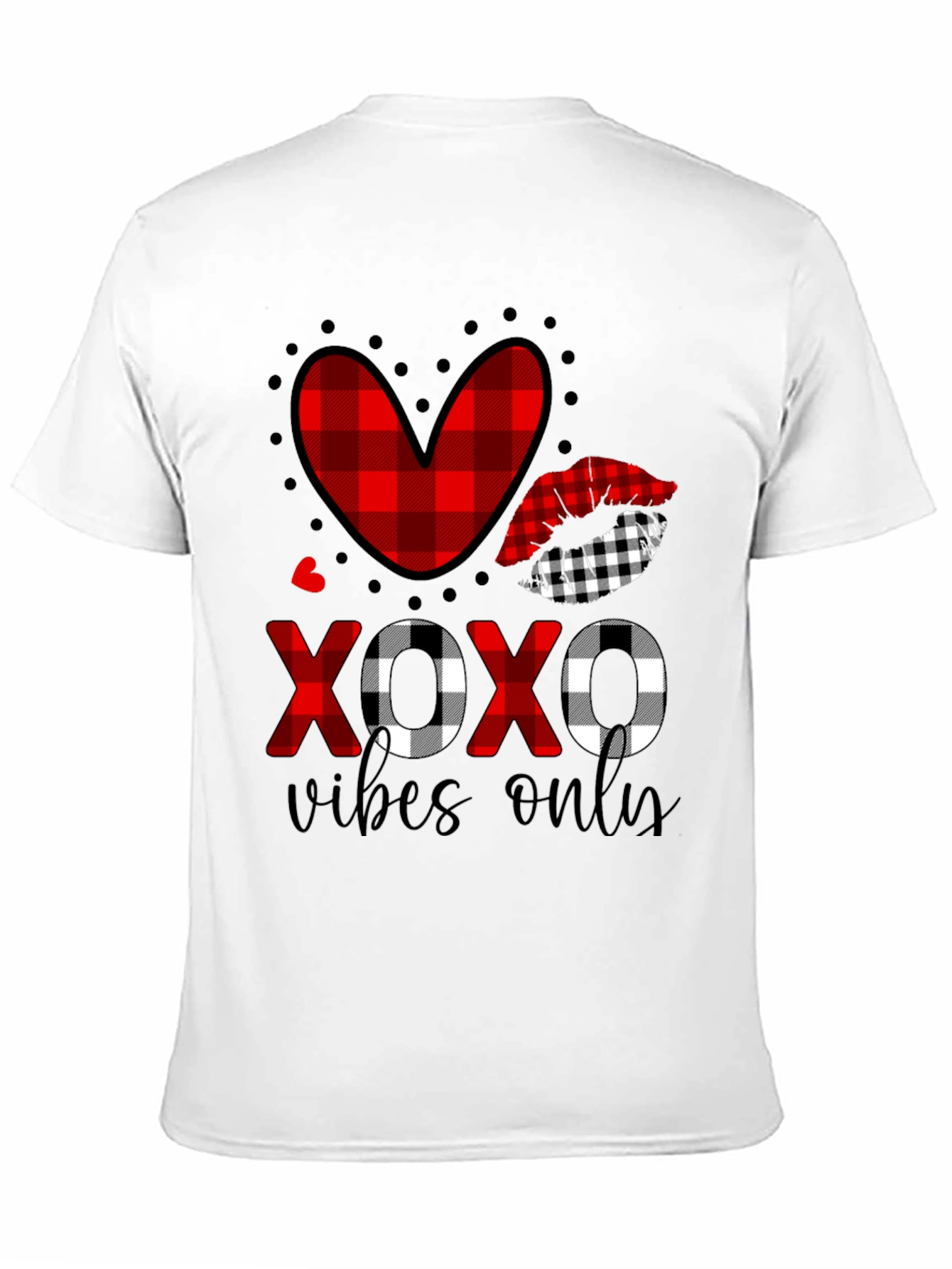 XOXO Vibes Only Valentines Graphic Tee