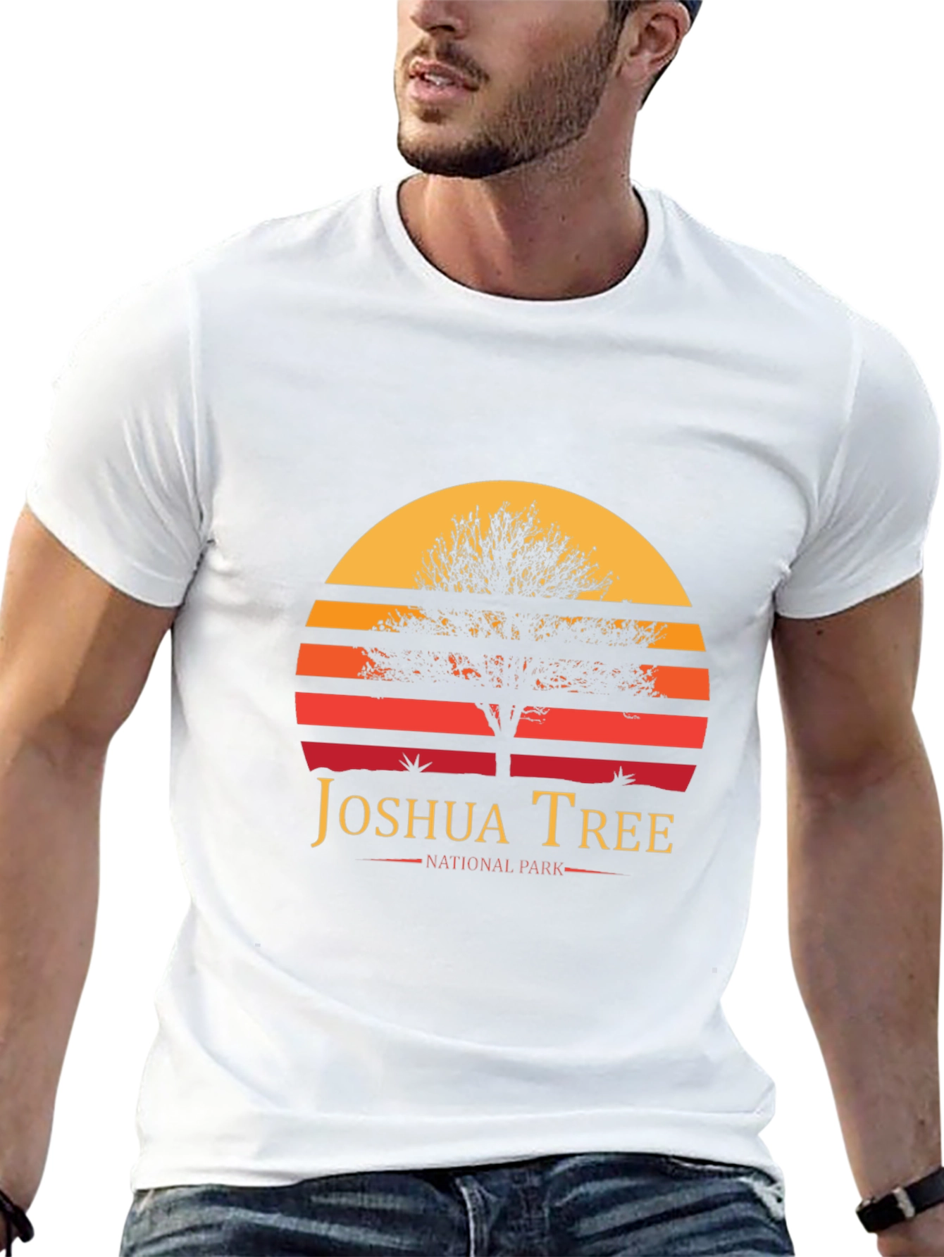 Joshua Tree National Park Sunset Graphic T-Shirt