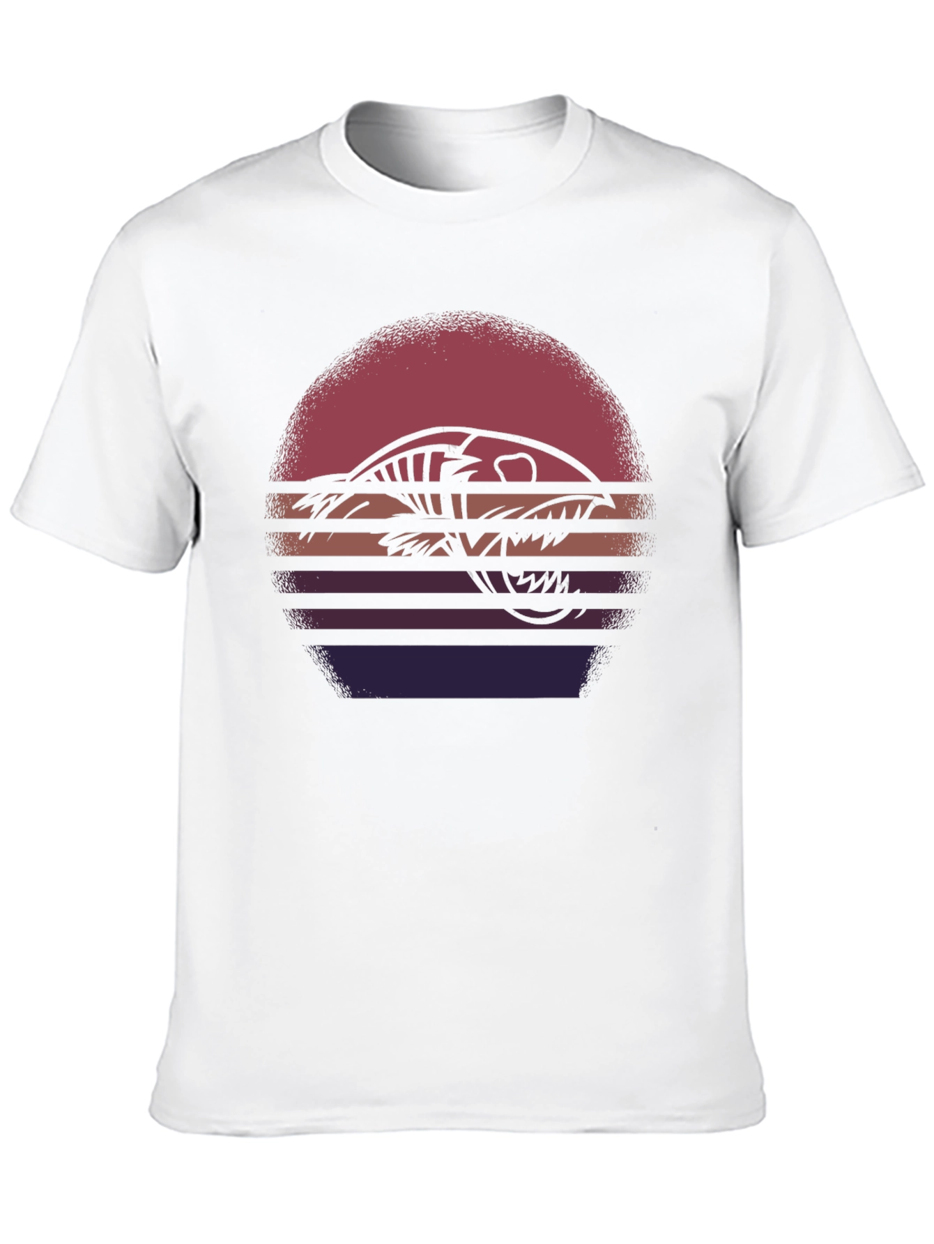 Retro Sunset Snake Graphic Tee