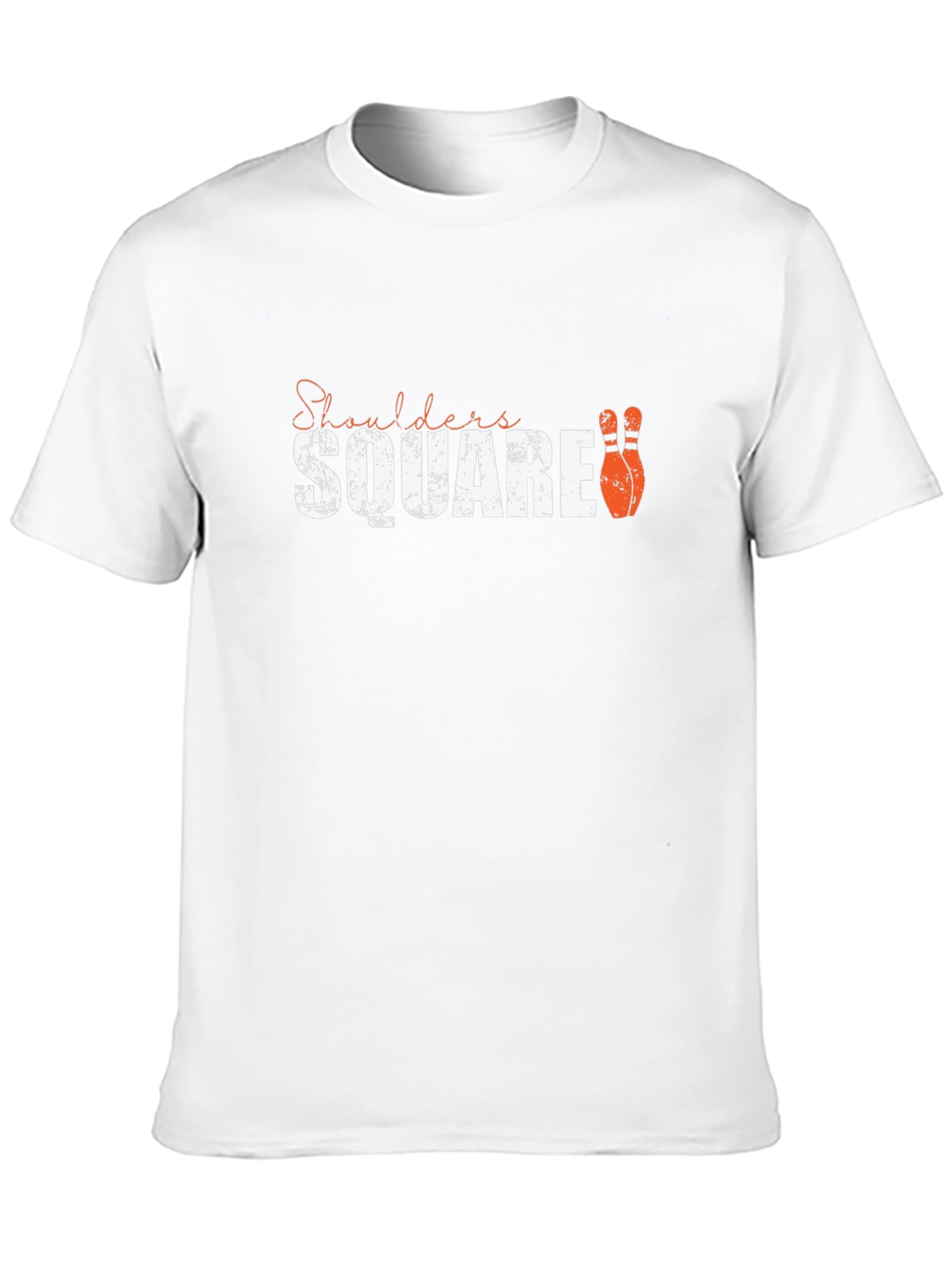 Shoulders Square Bowling T-Shirt