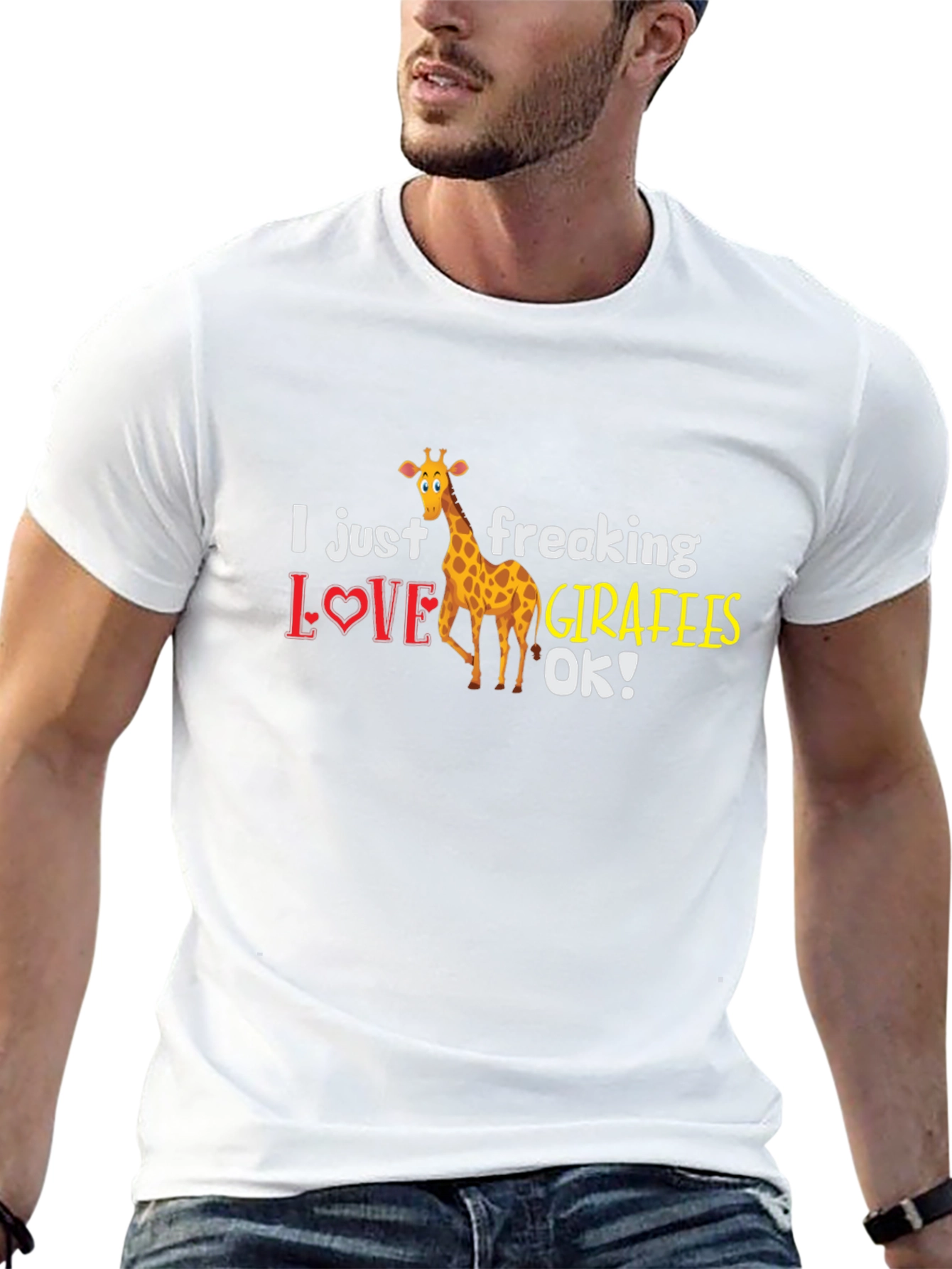I Just Freaking Love Giraffes T-Shirt