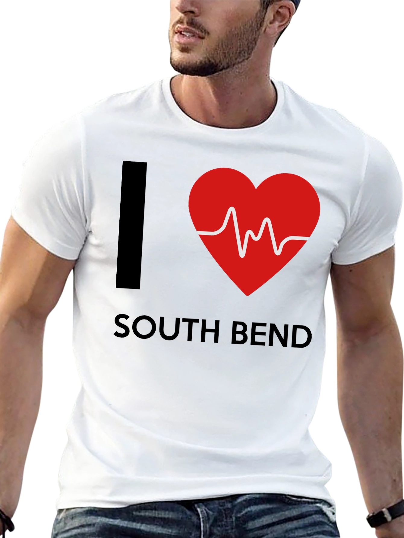 I Heart South Bend T-Shirt City Pride Tee