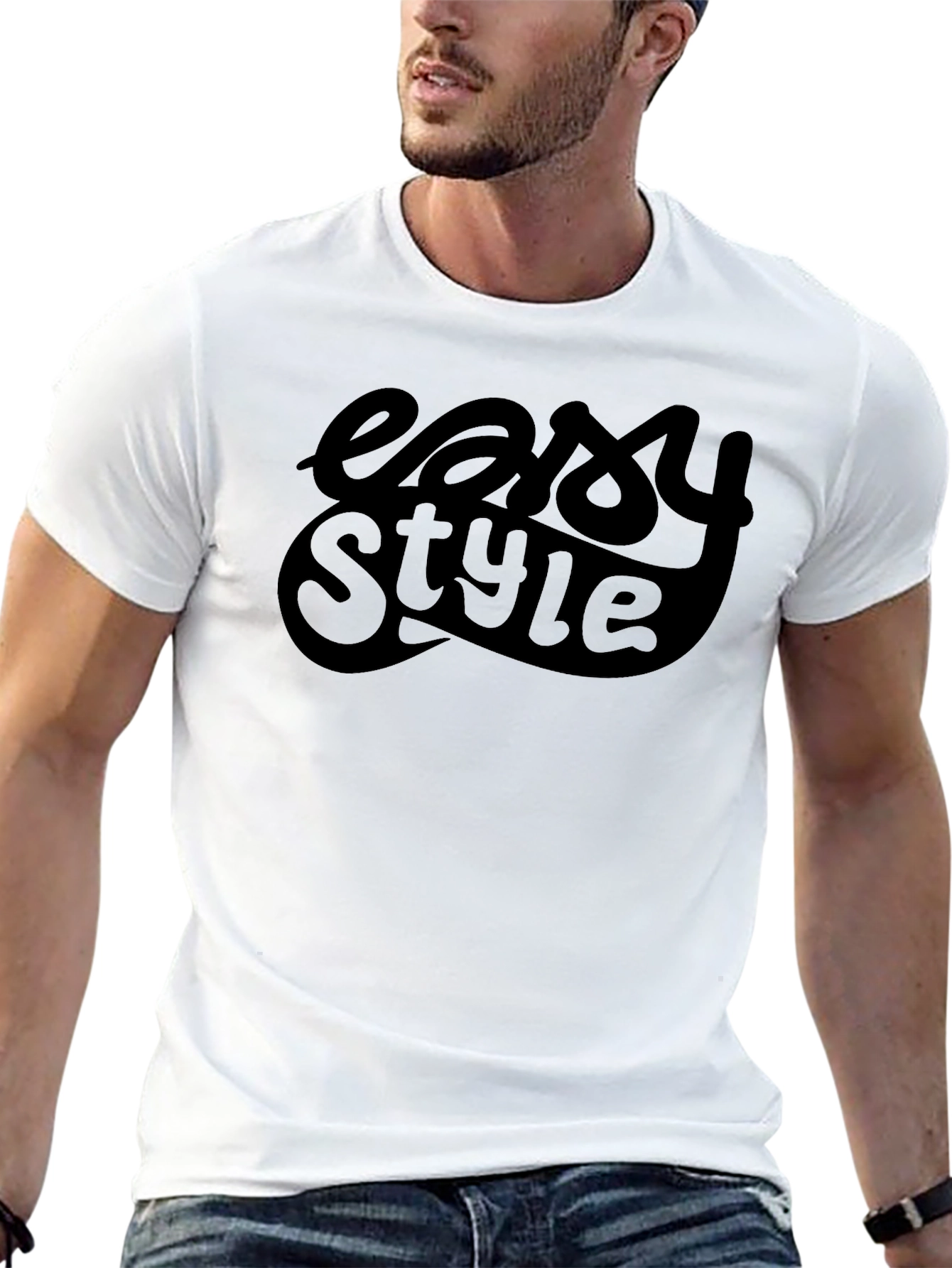Easy Style Black T-Shirt