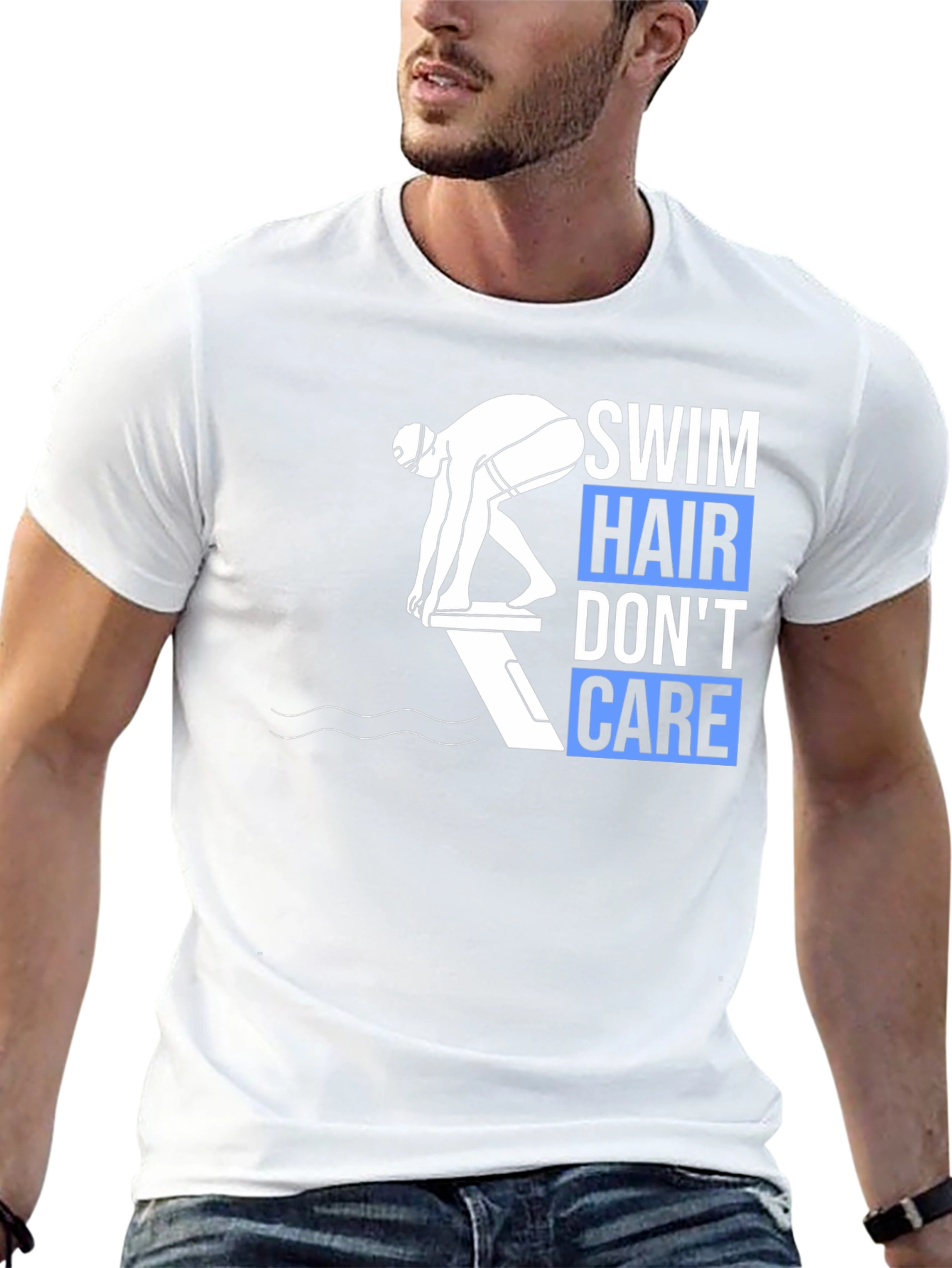 Swim Hair Dont Care T-Shirt