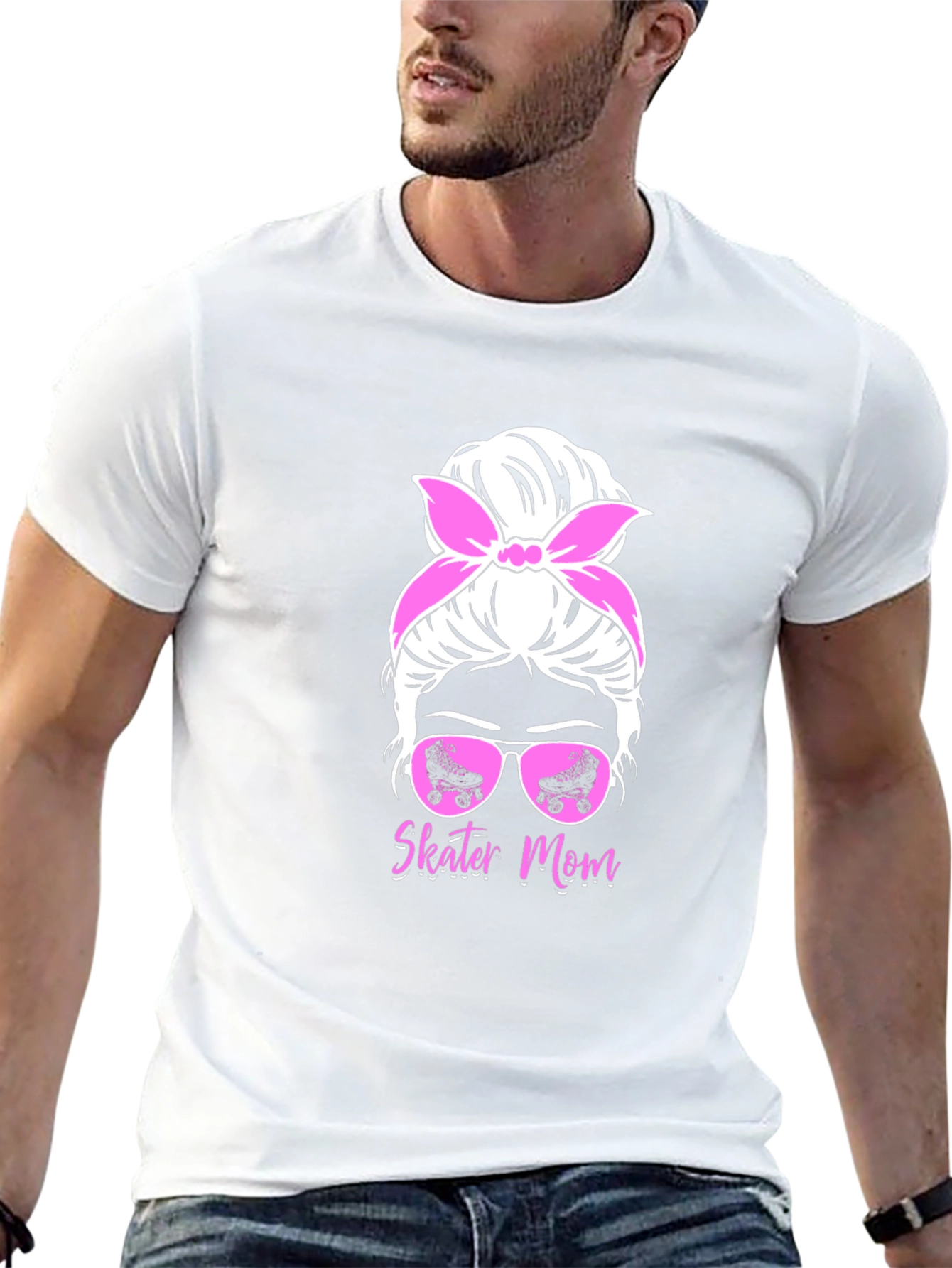 Skater Mom Graphic T-Shirt - Stylish & Comfortable
