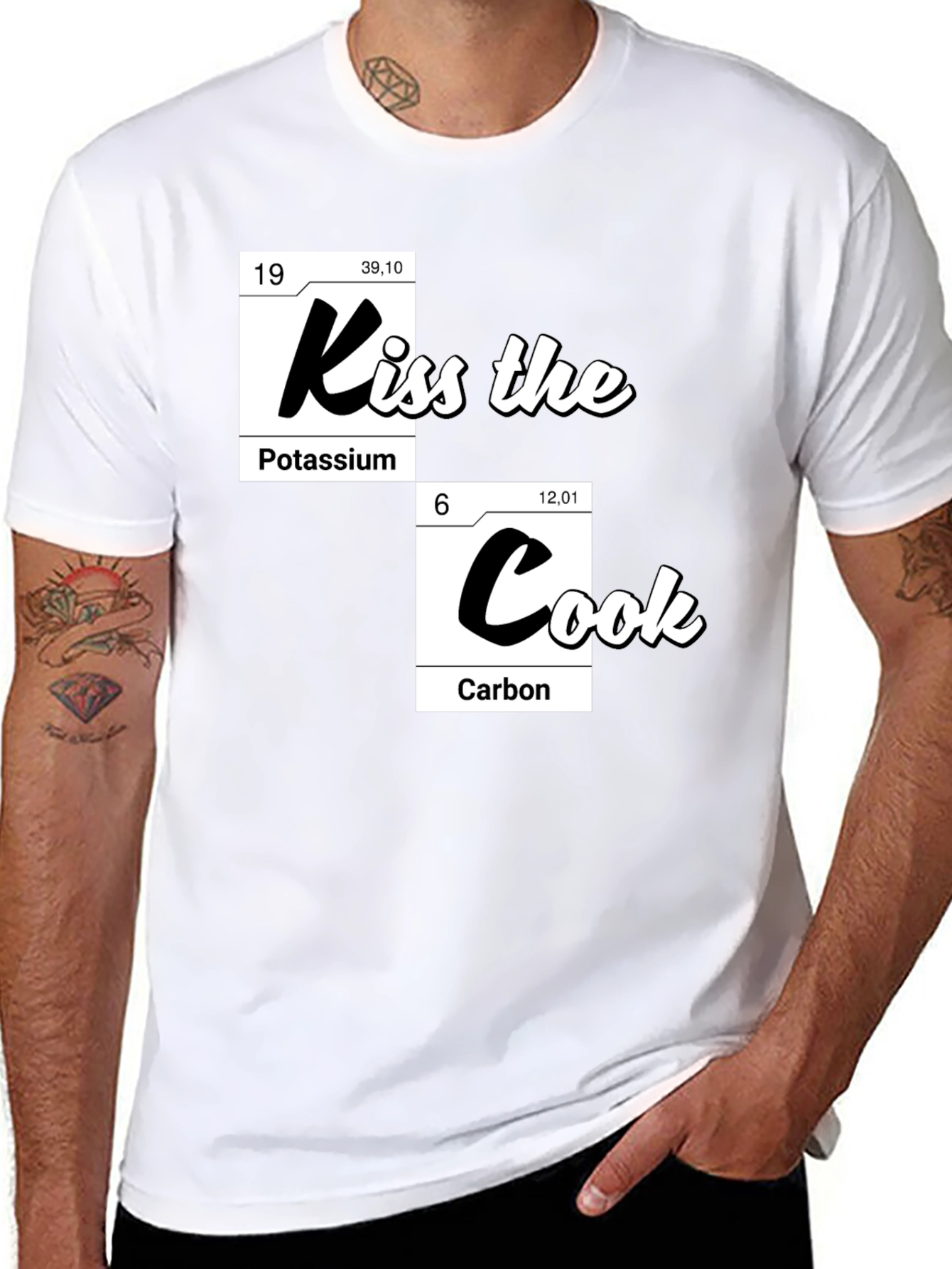 Kiss the Cook Chemistry T-Shirt