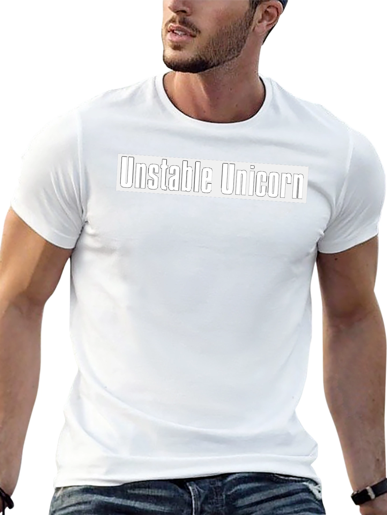Unstable Unicorn Black T-Shirt