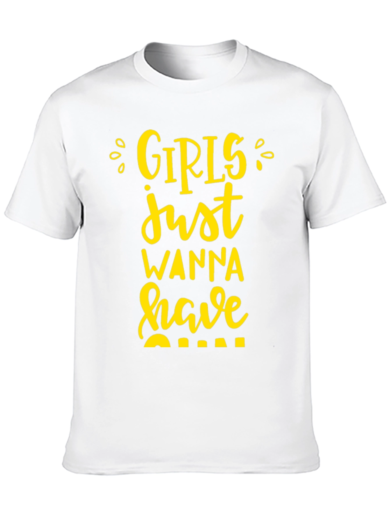Girls Just Wanna Have Fun Graphic Tee