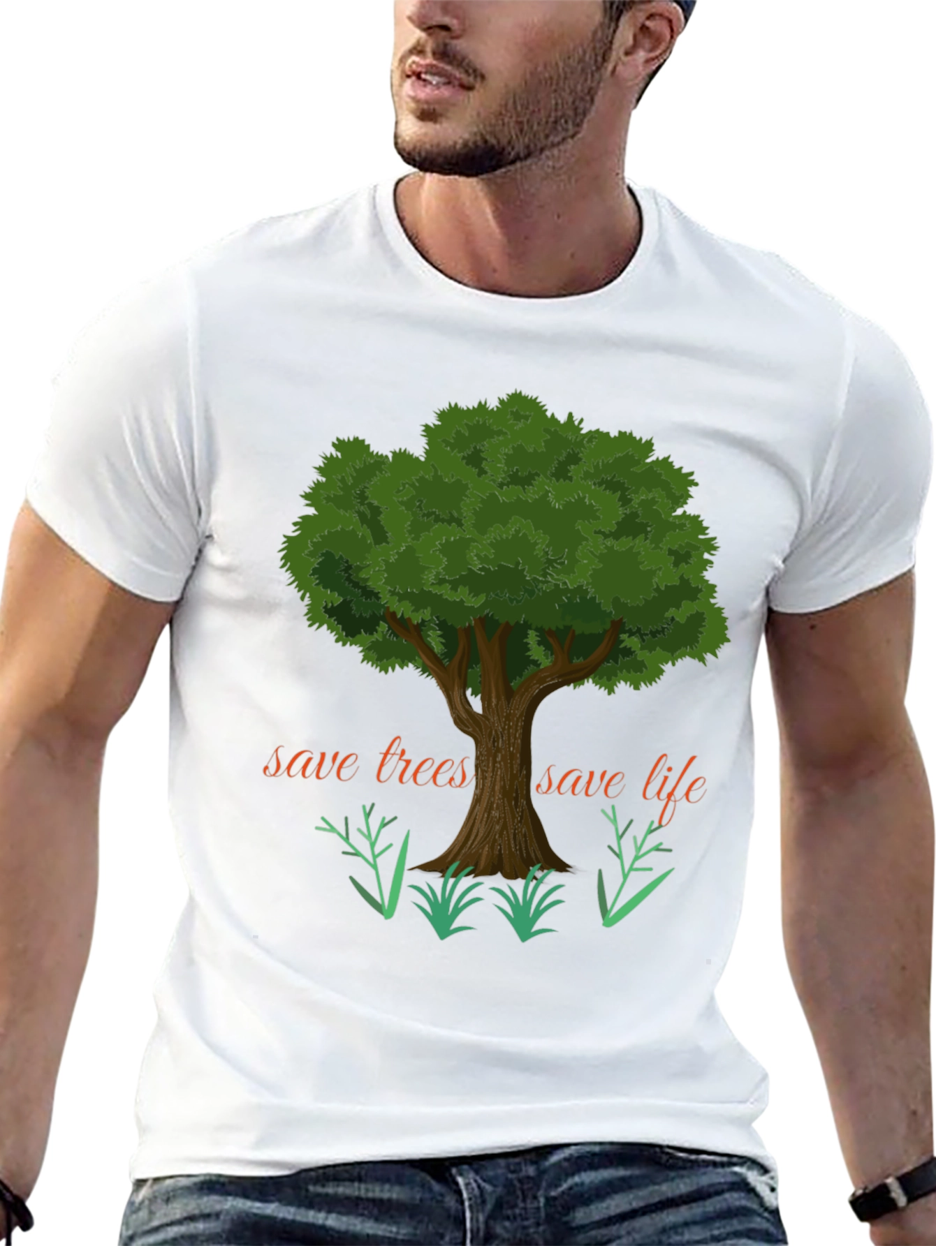 Eco-Friendly Save Trees T-Shirt
