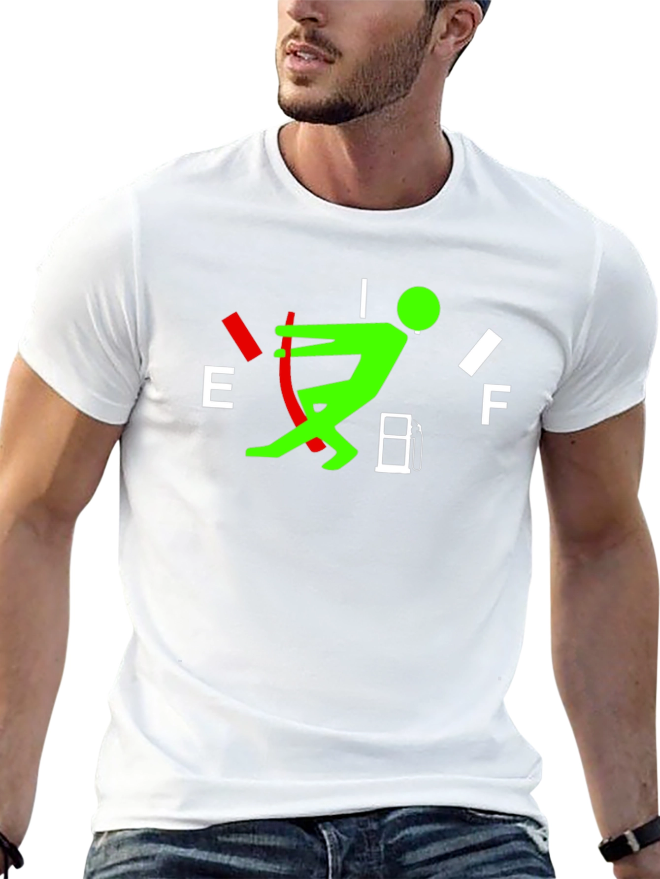 Funny Fuel Gauge T-Shirt