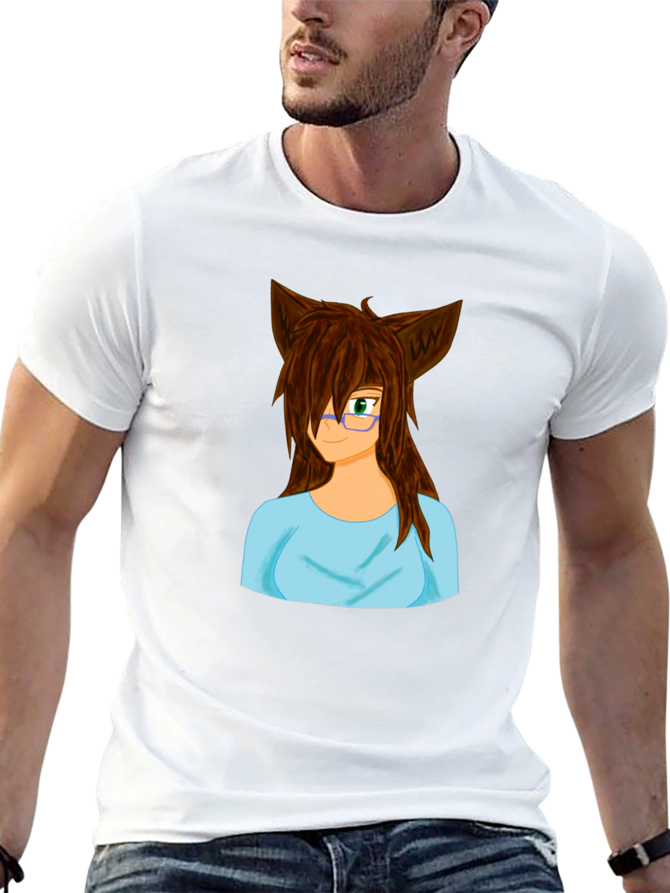 Anime Girl Graphic Tee - Unique Style