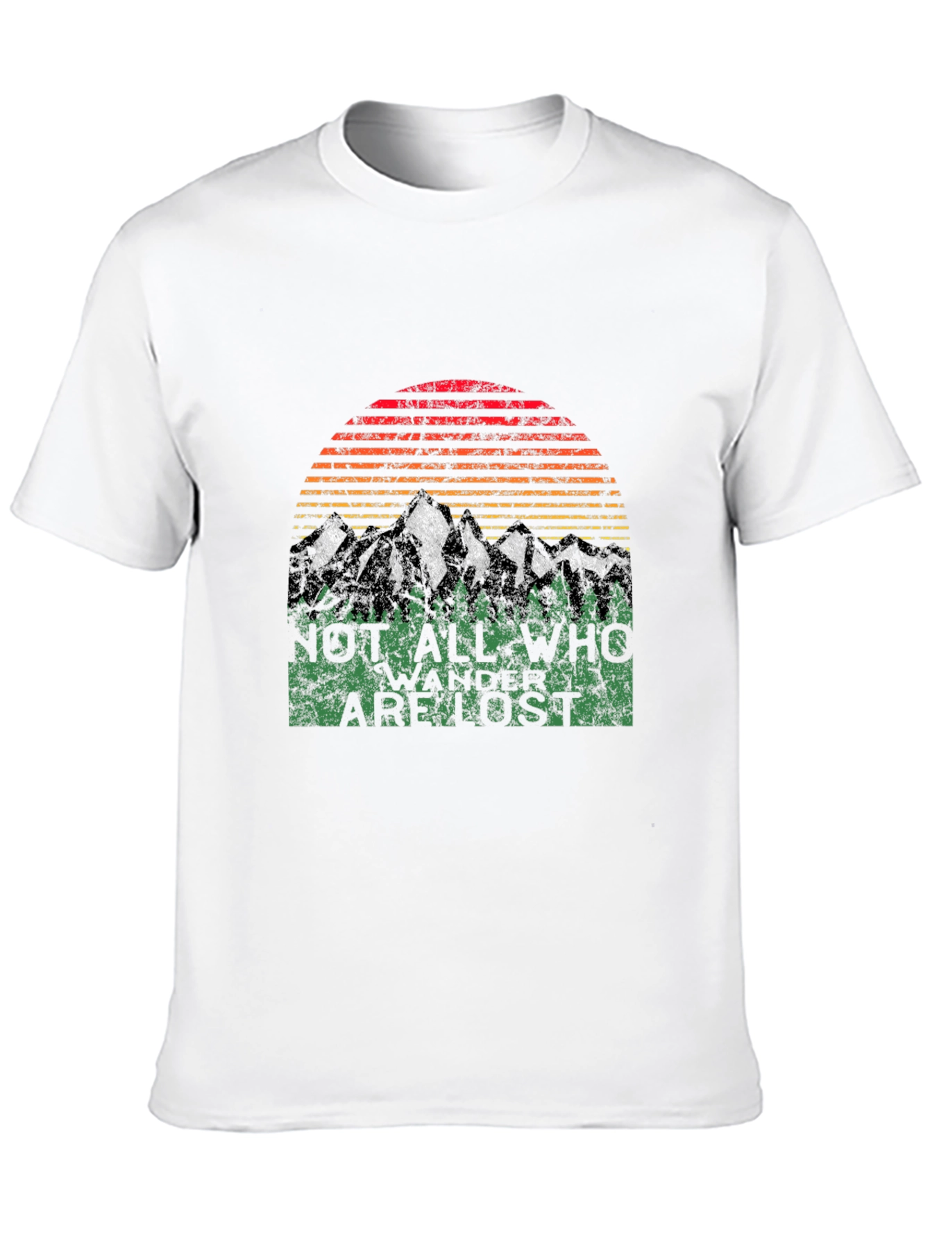 Not All Who Wander T-Shirt - Mountain Graphic Tee