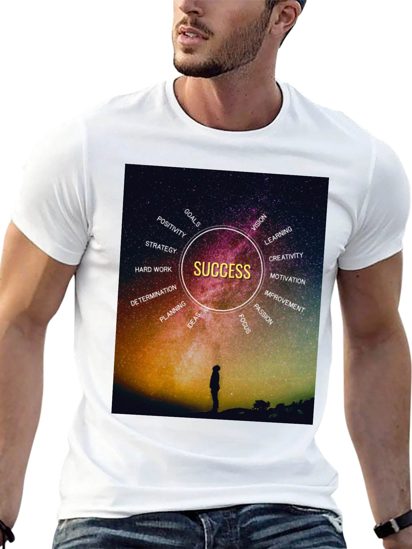 Success Motivational Graphic Tee