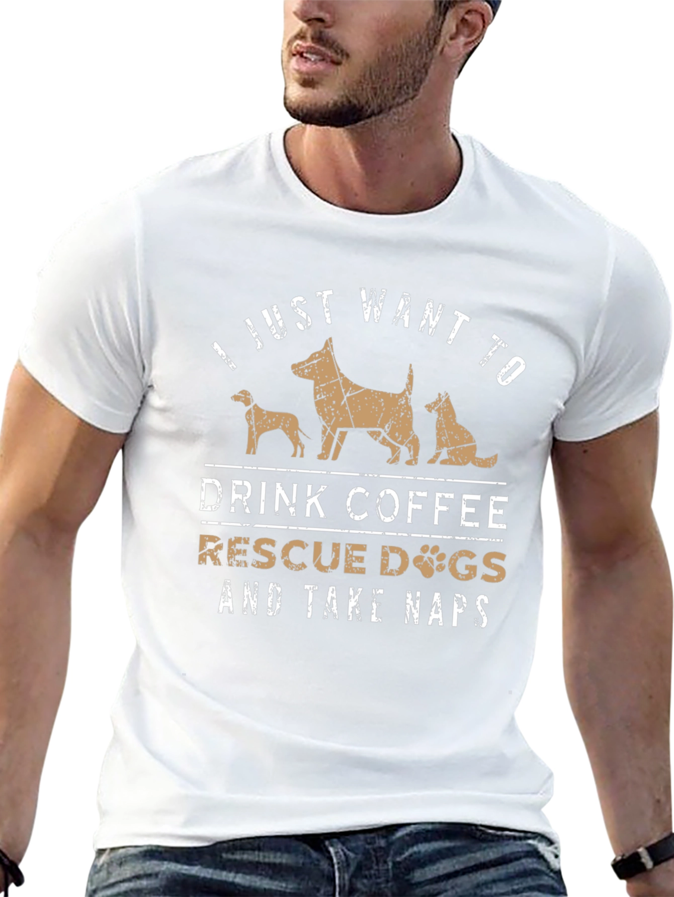 Coffee Dogs and Naps T-Shirt