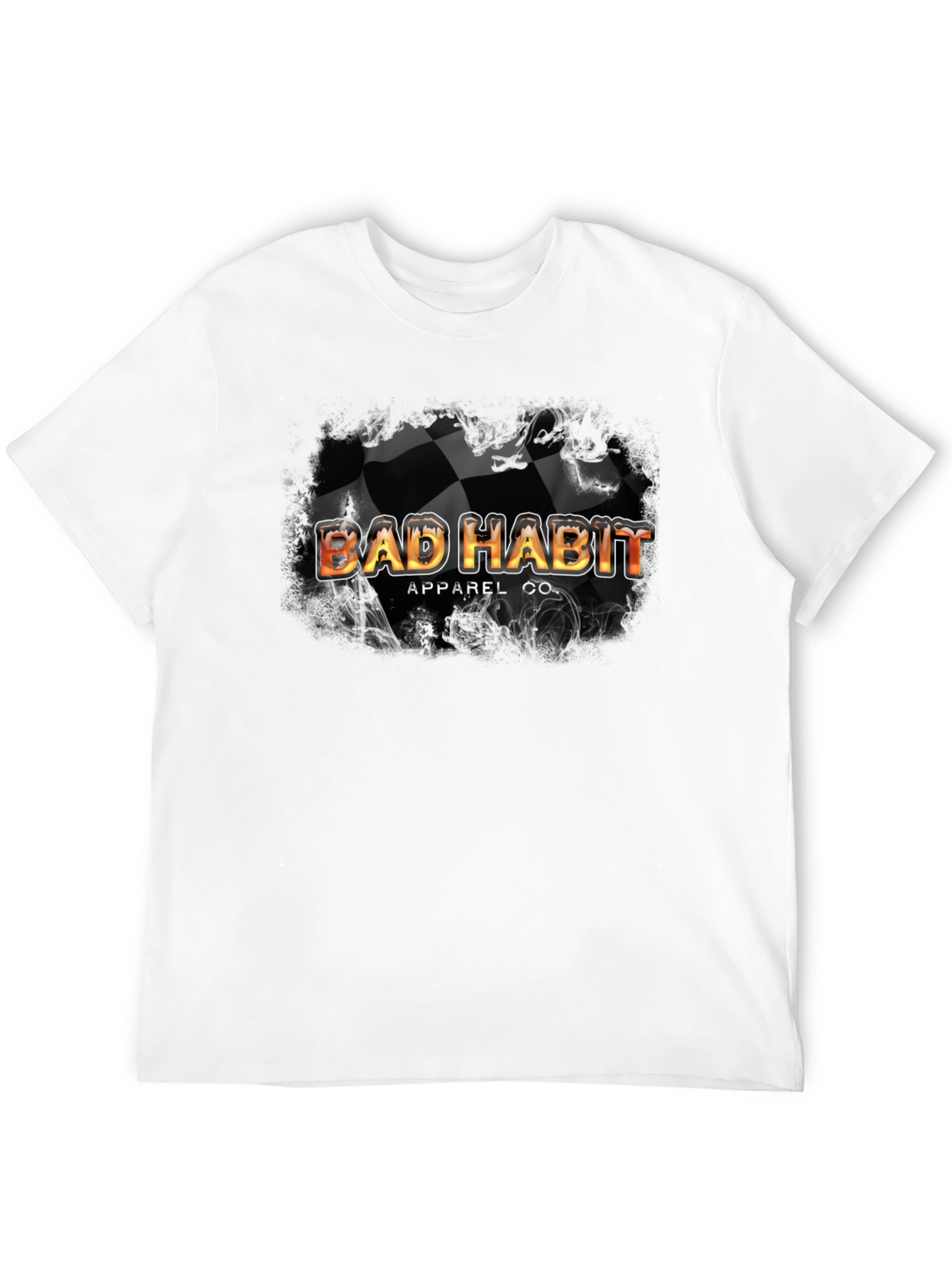 Bad Habit Apparel Black Graphic T-Shirt