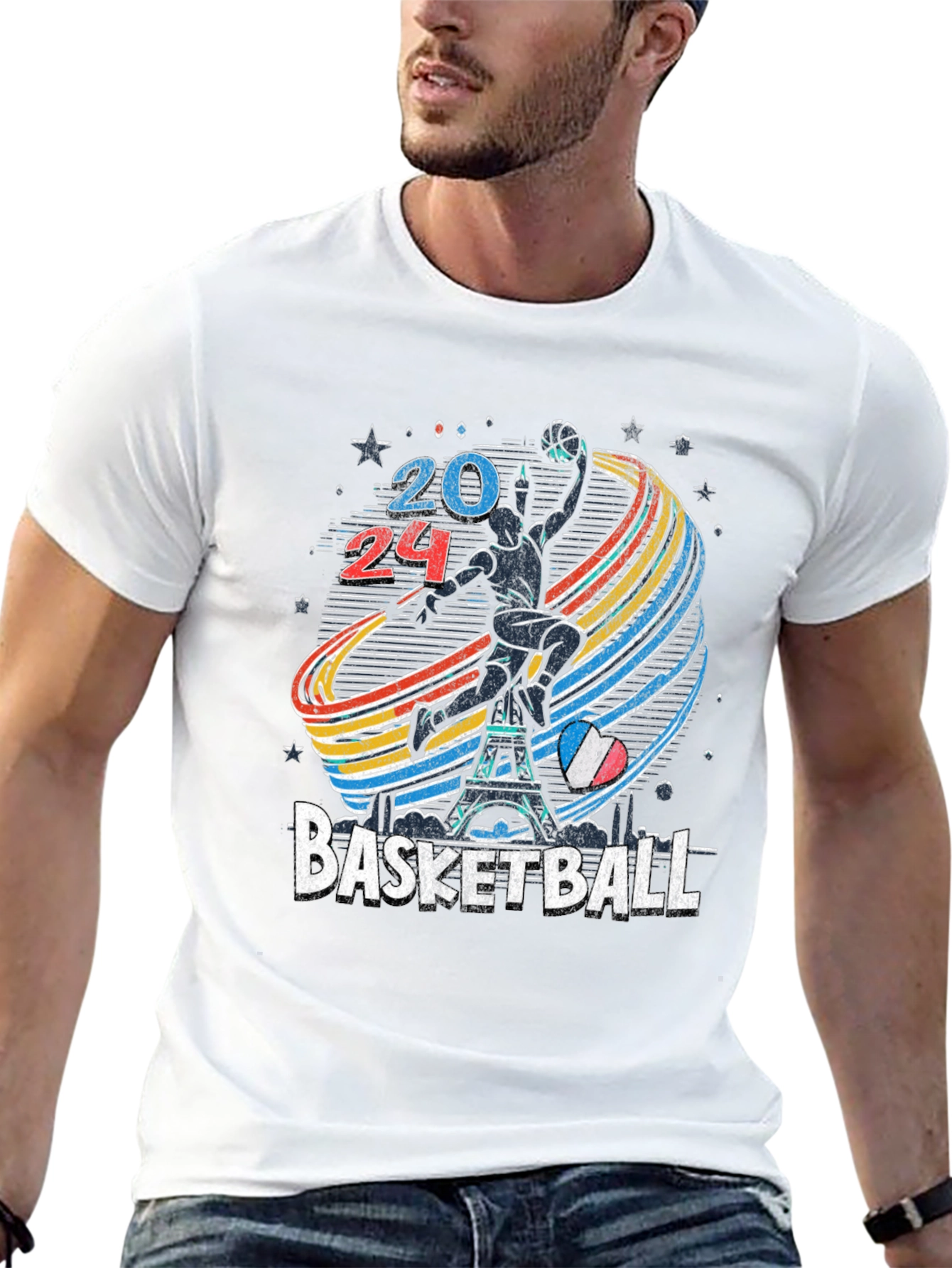 2024 Basketball Graphic T-Shirt
