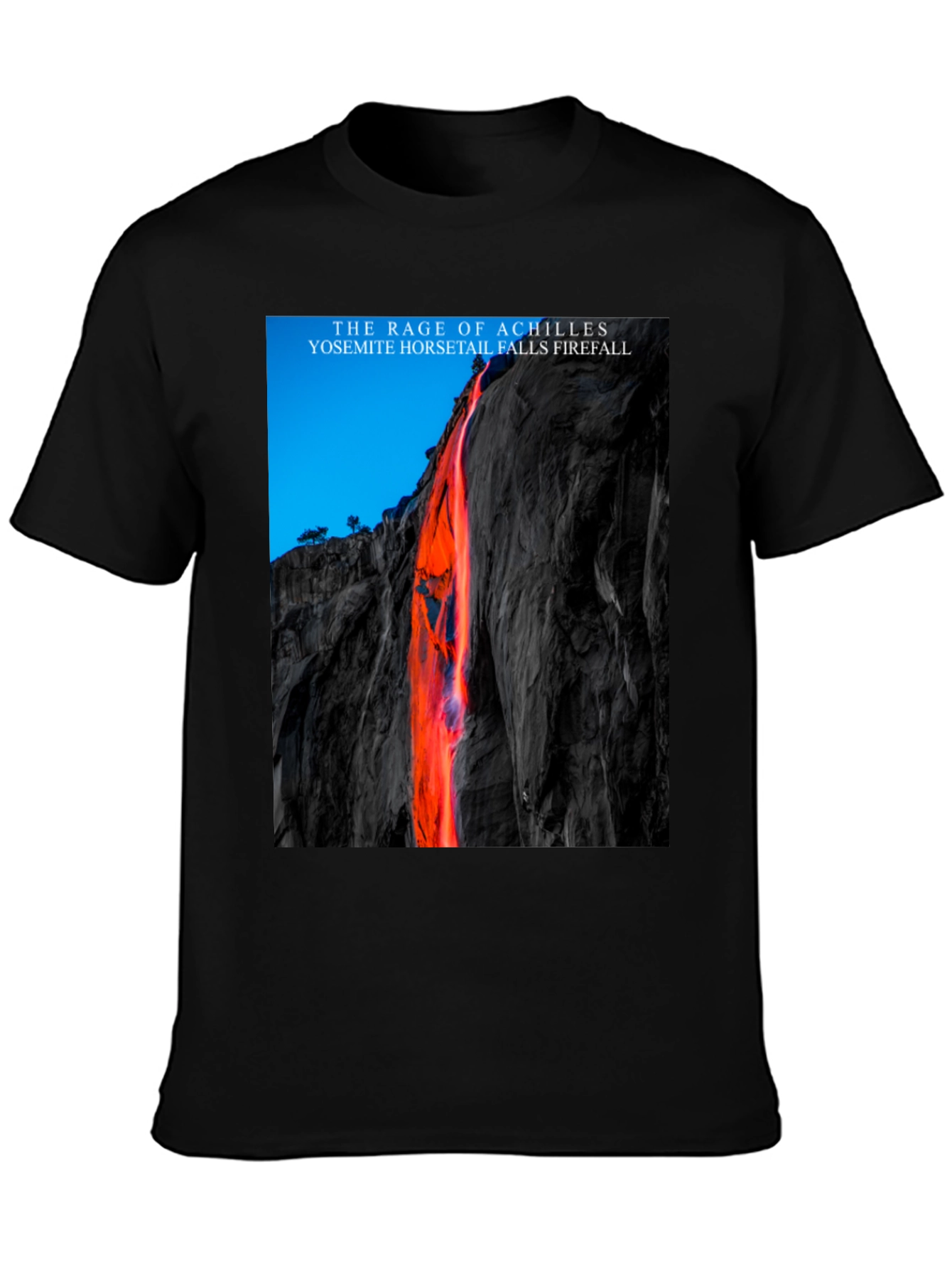 Rage of Achilles Yosemite Firefall Graphic Tee