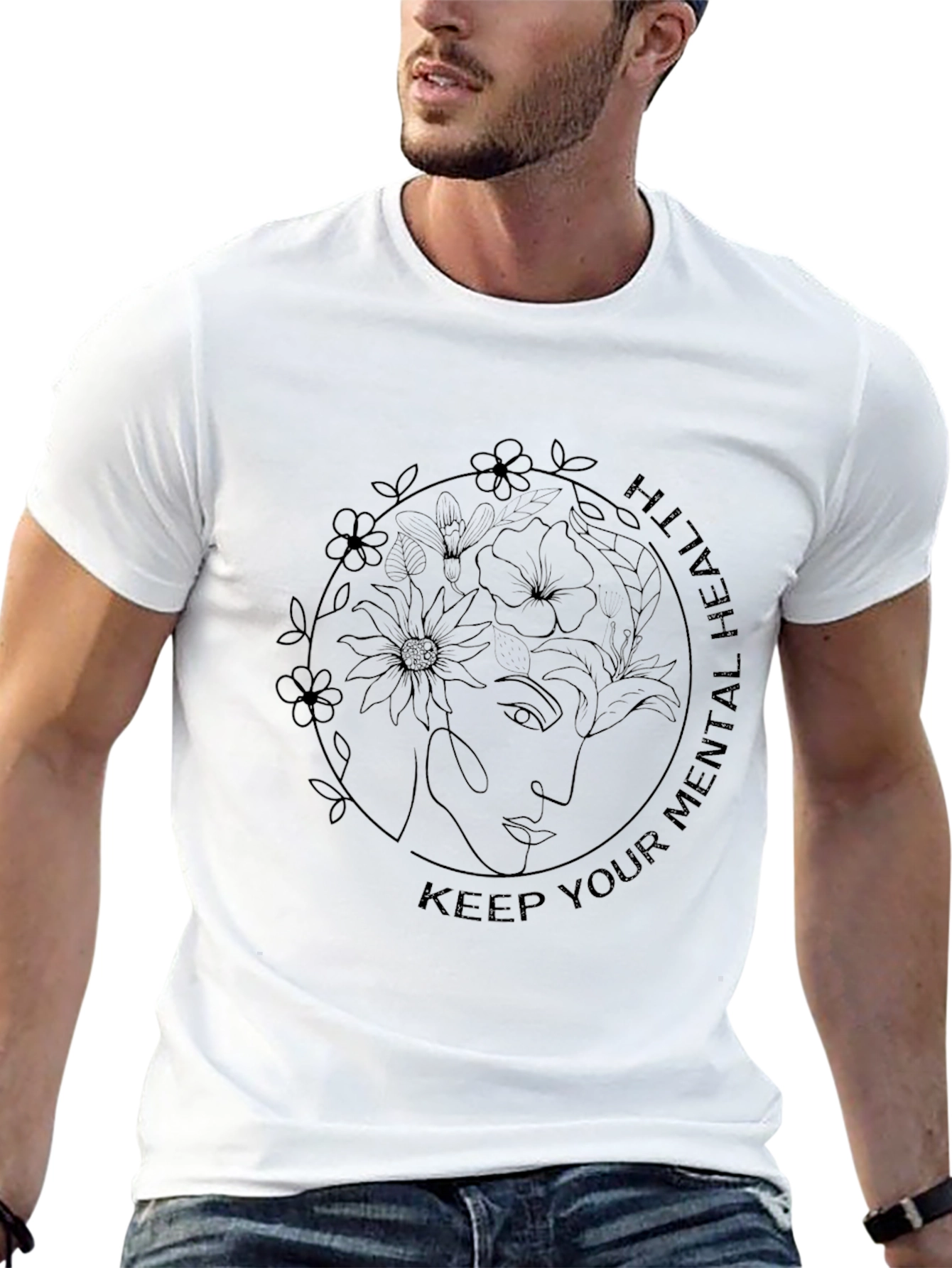 Mental Health Matters Black T-Shirt