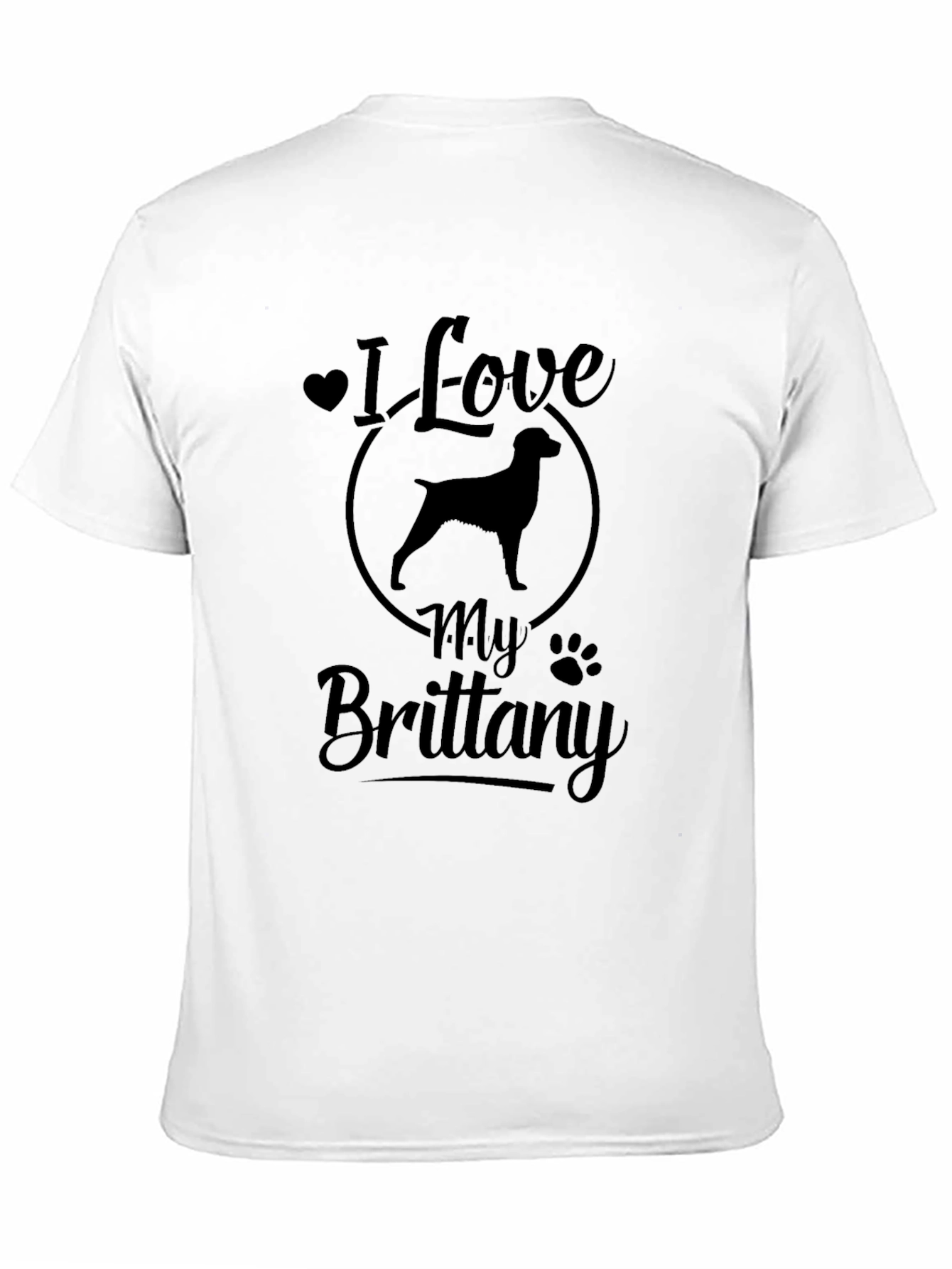 I Love My Brittany Dog T-Shirt
