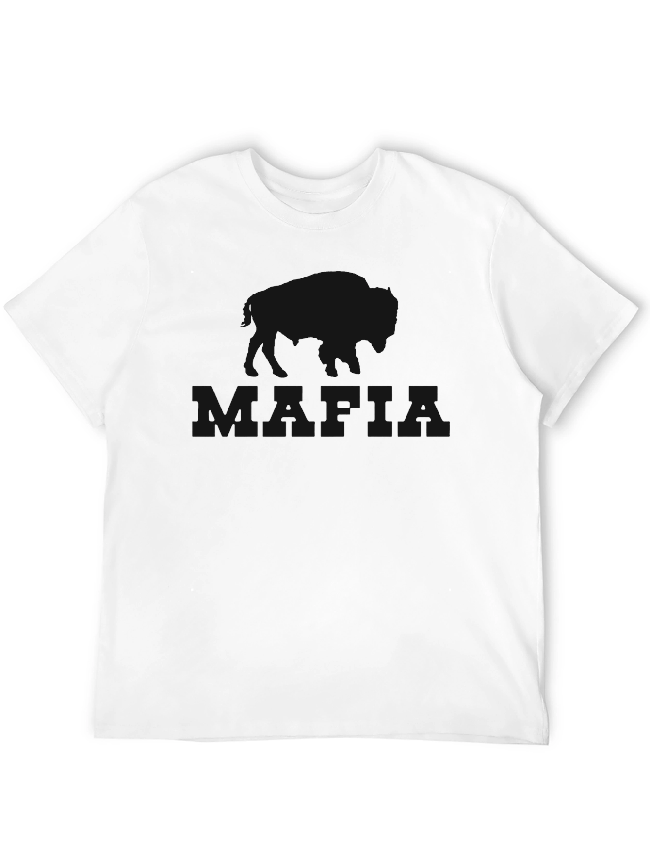 Mens Black Short Sleeve T-Shirt