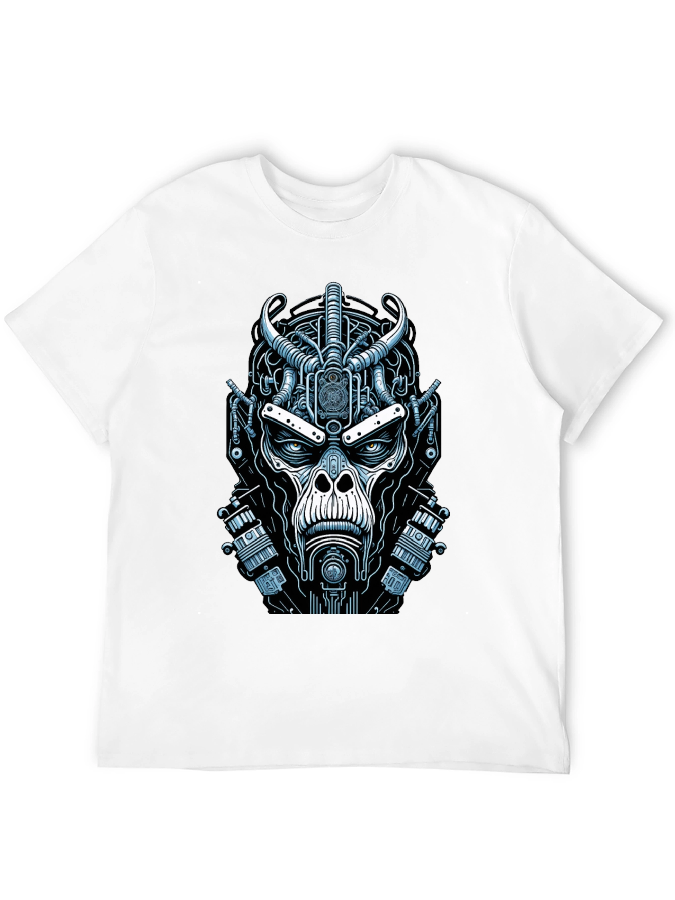 Cyberpunk Gorilla Graphic T-Shirt