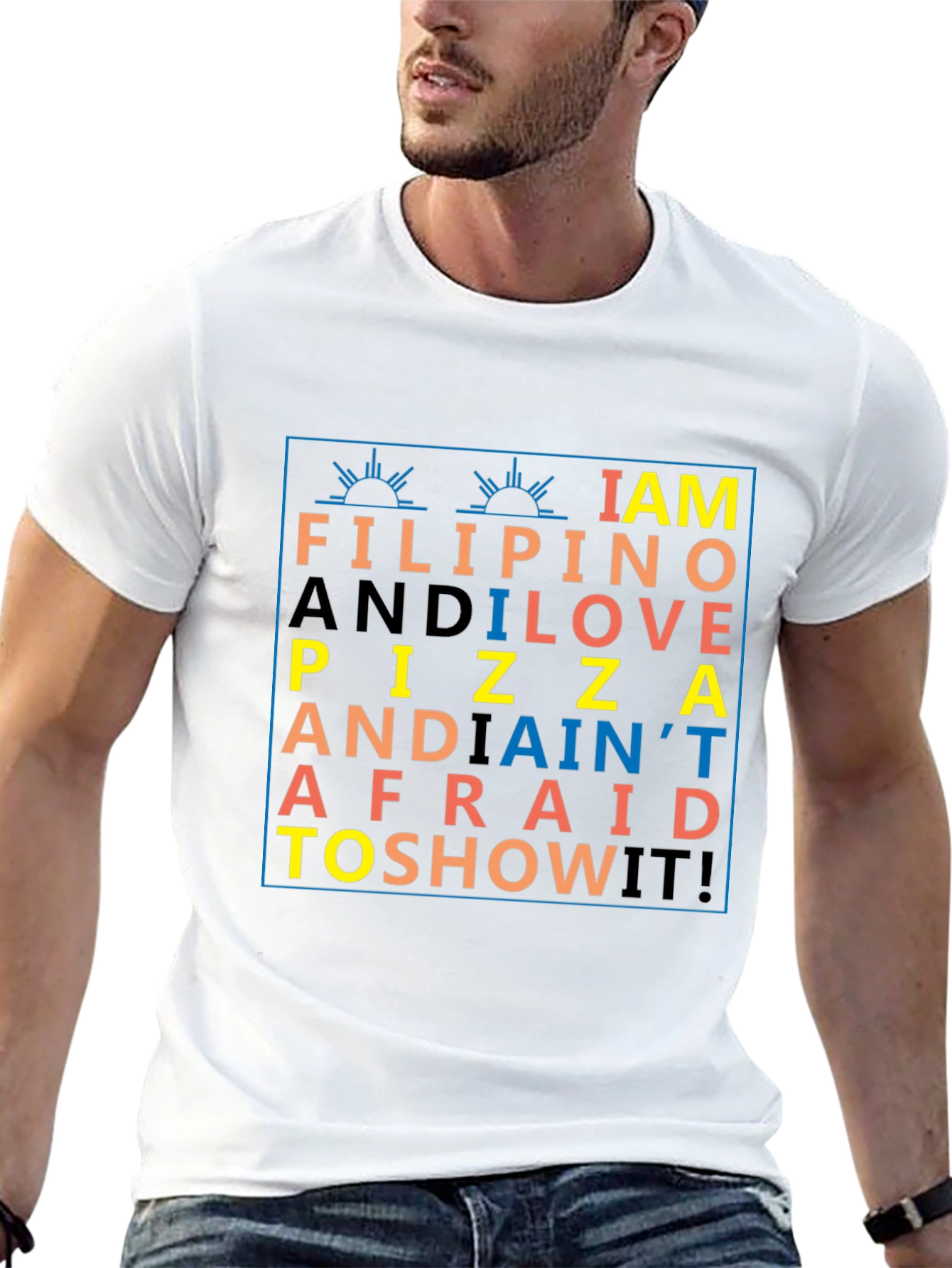 Filipino Pizza Lover Graphic Tee