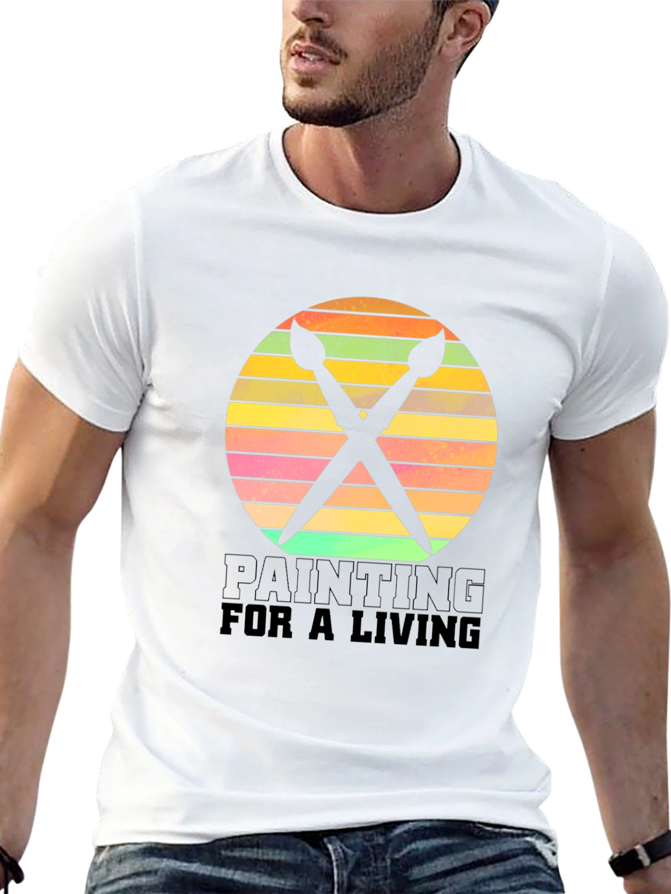 Painters Sunset Tee - Art Lovers Statement