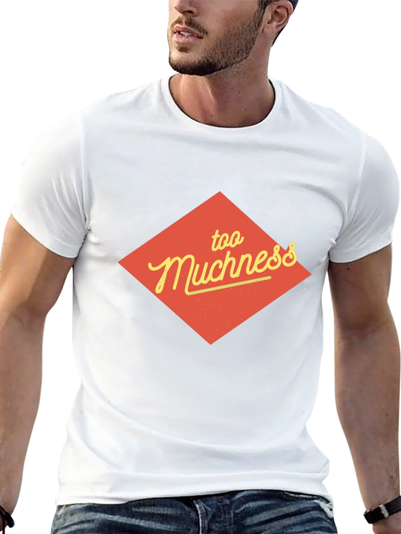 Too Muchness Graphic Tee - Retro Style Comfort