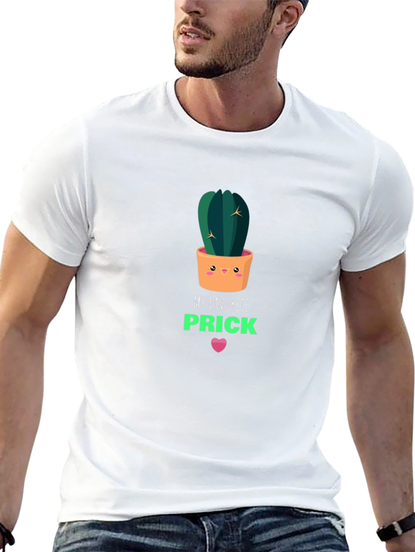 My Favorite Prick T-Shirt - Cactus Graphic Tee