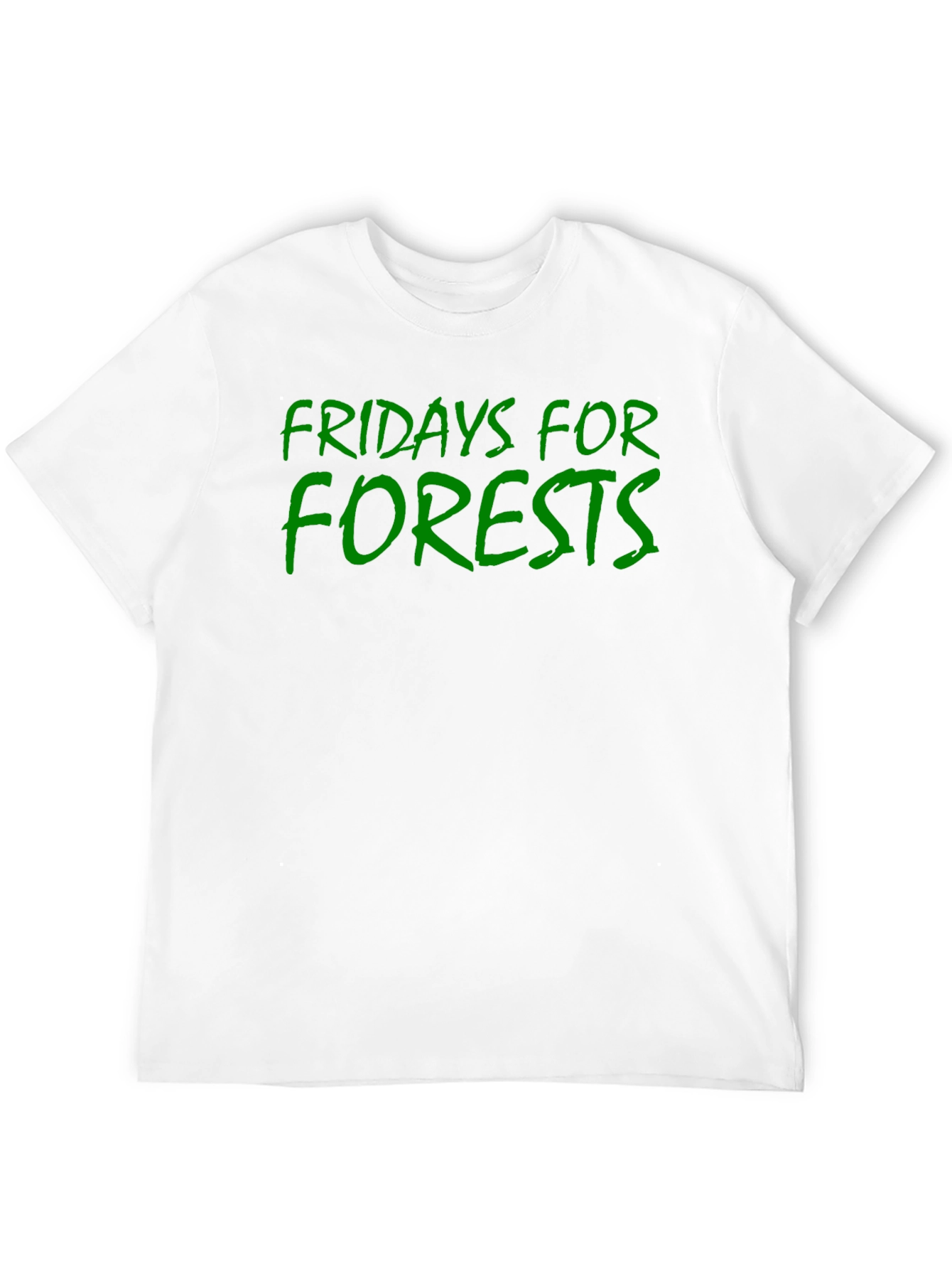 Fridays For Forests Black T-Shirt