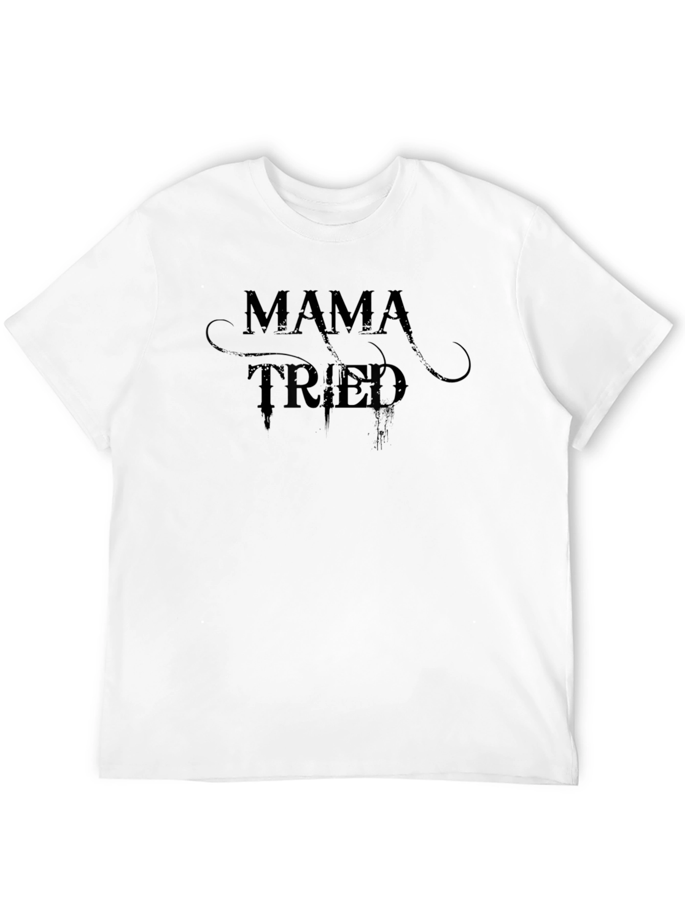 Mama Tried Black Graphic T-Shirt