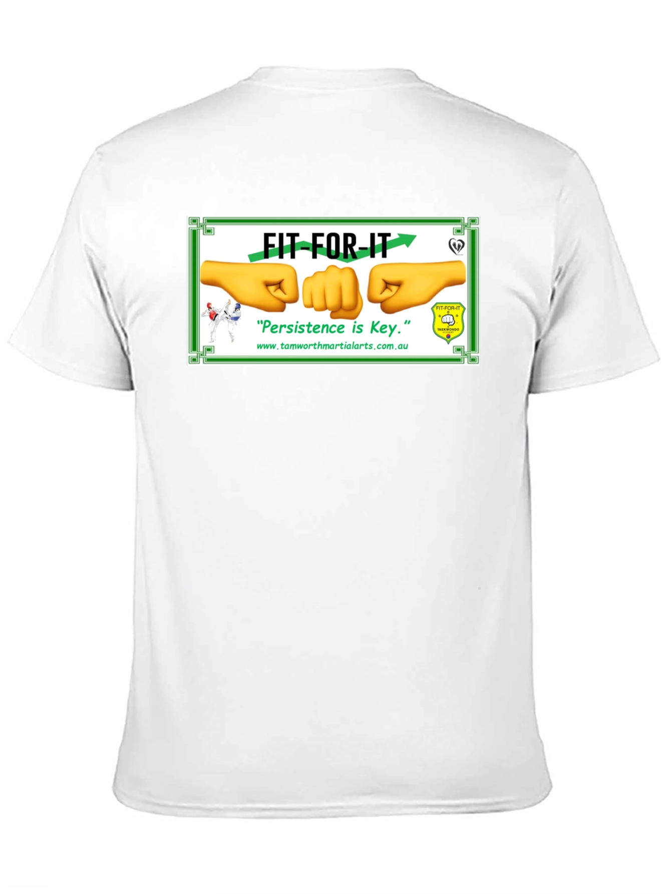 Fit For It T-Shirt - Persistence is Key