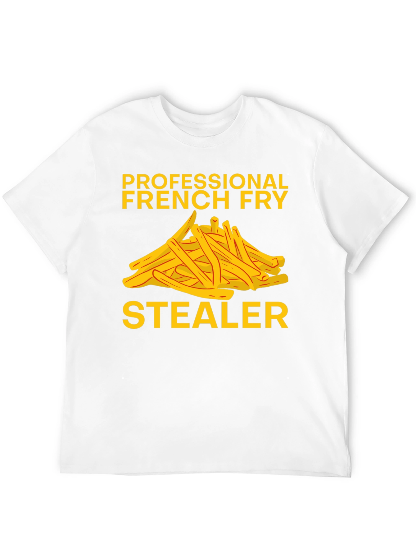 Funny Fry Stealer Graphic T-Shirt