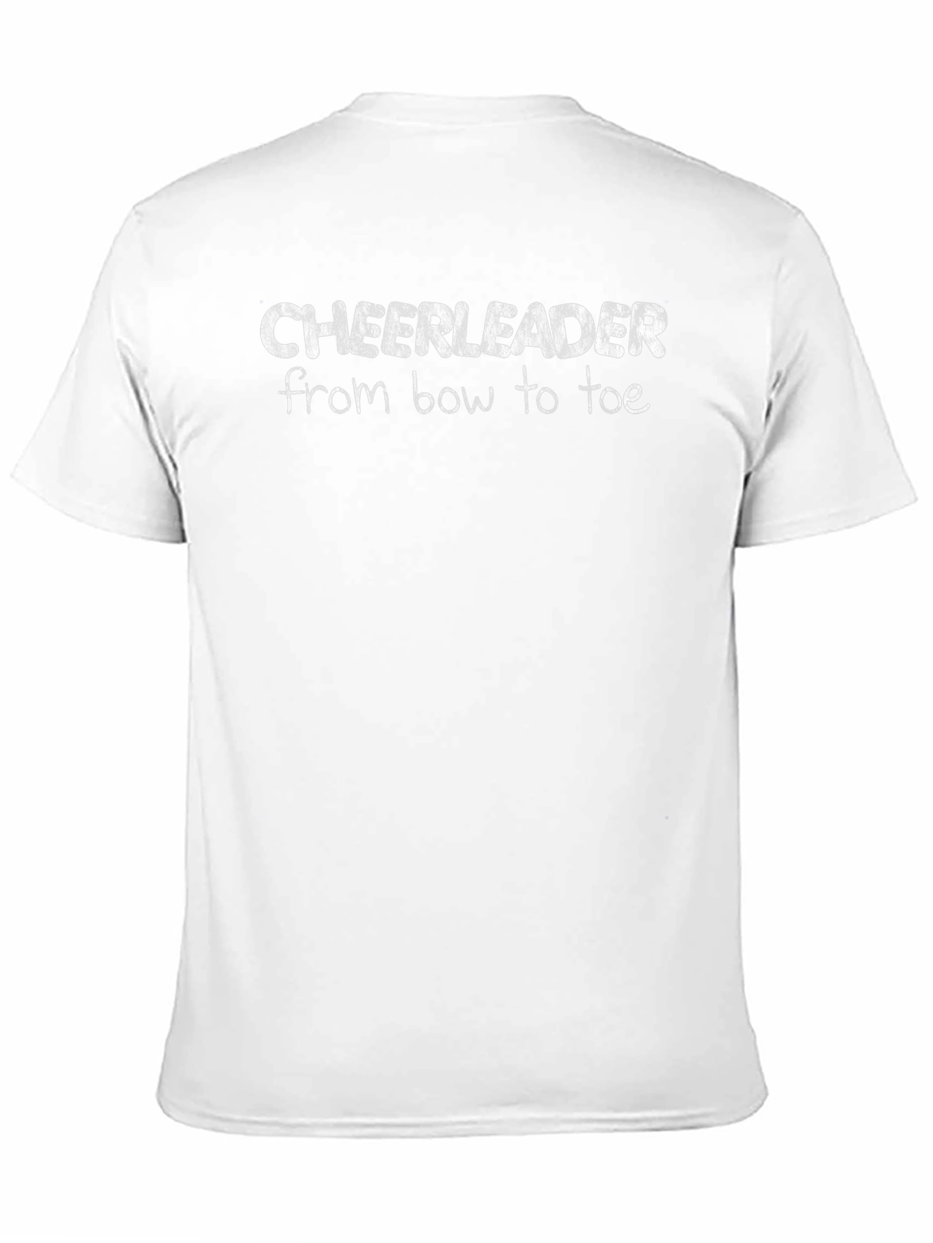 Cheerleader T-Shirt - Bow to Toe