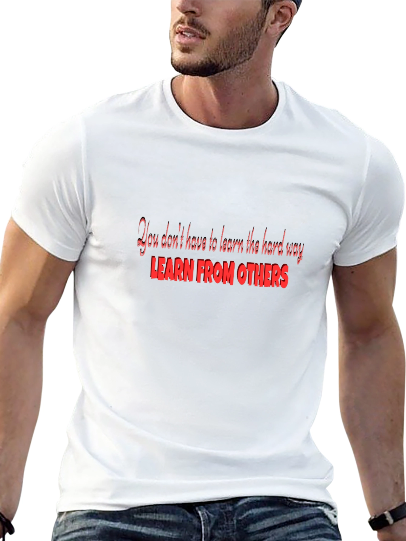 Learn From Others Black T-Shirt