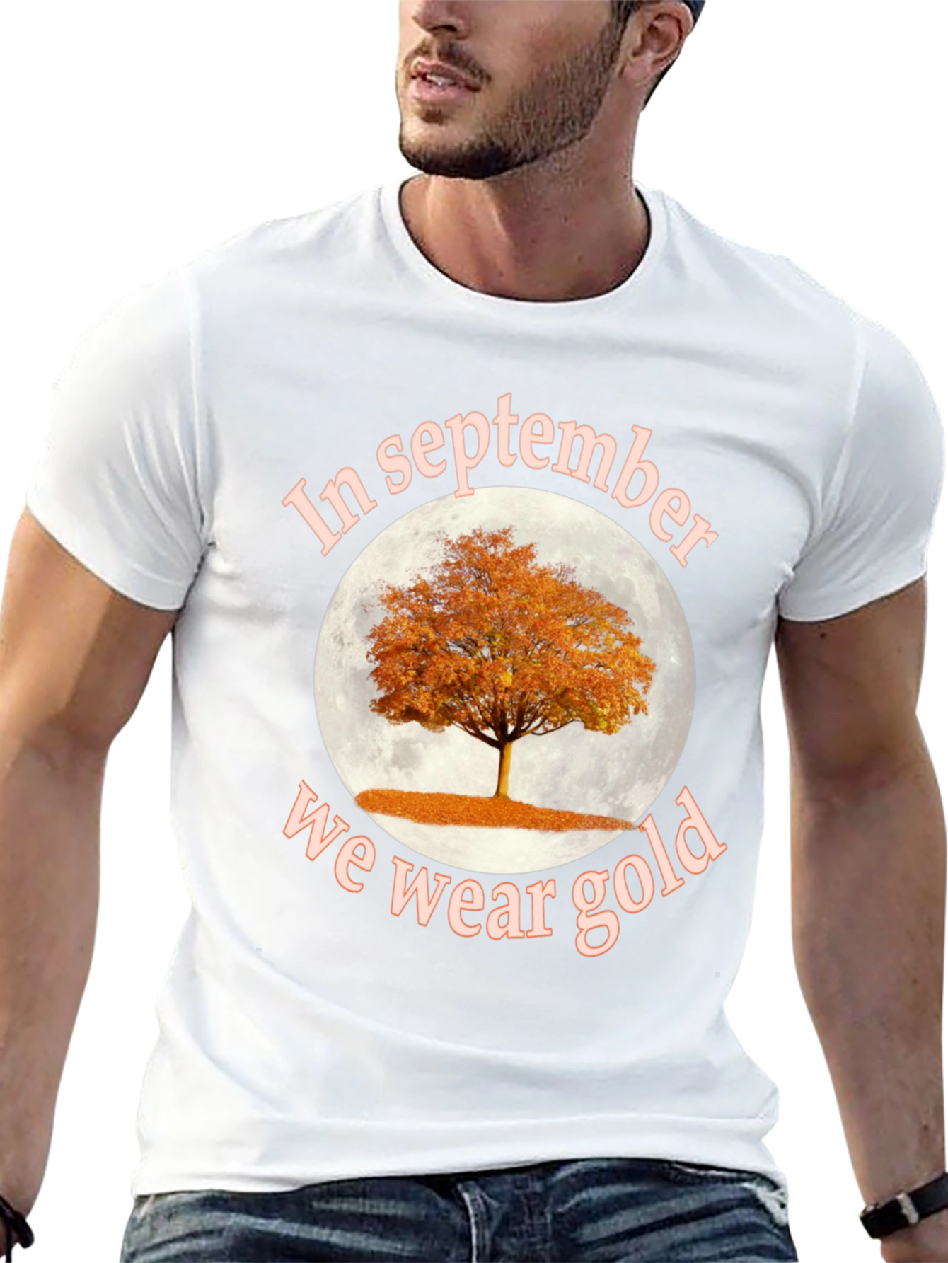 In September We Wear Gold Tree T-Shirt