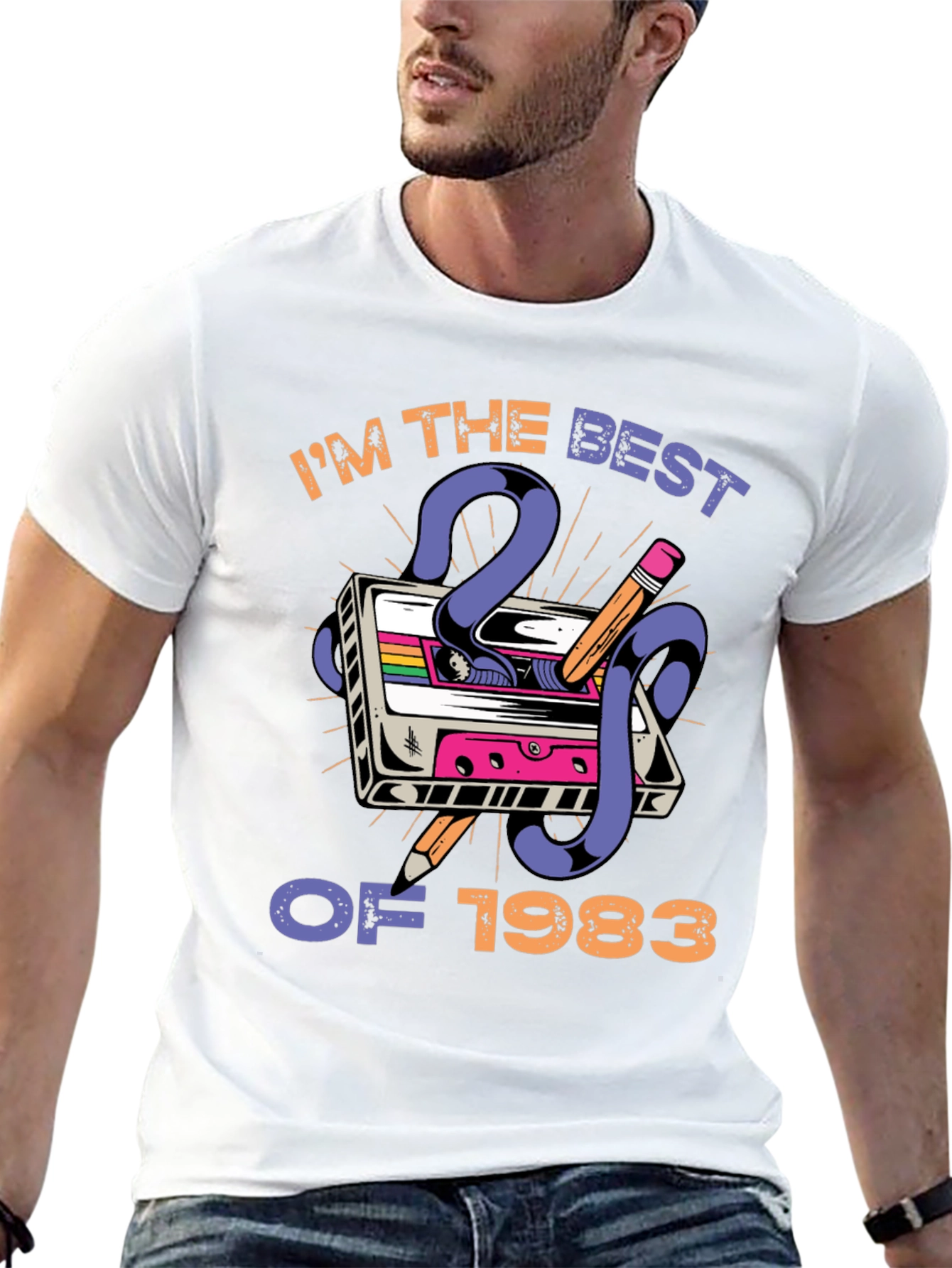 Retro 1983 Cassette Tape Graphic Tee