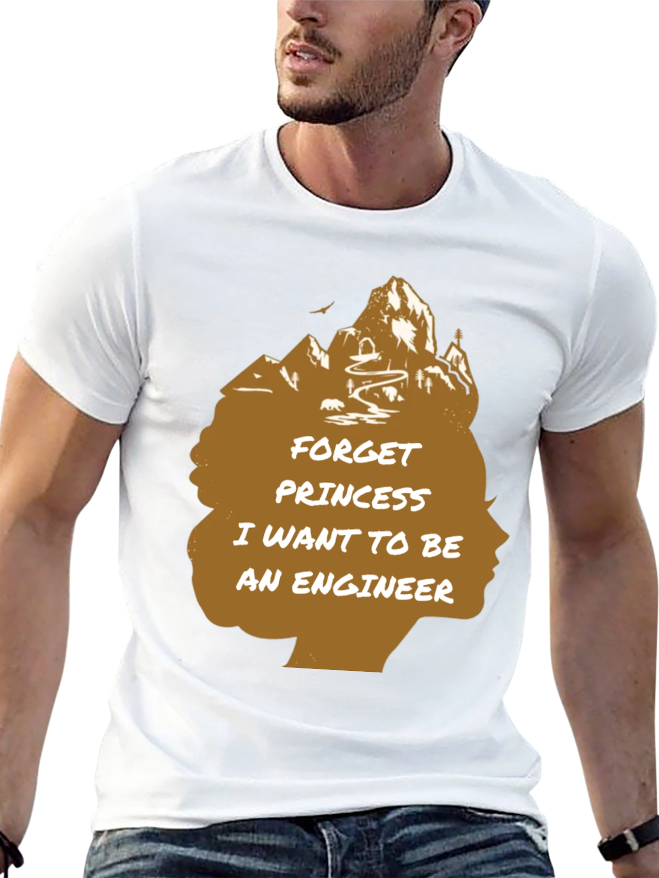 Engineer Silhouette T-Shirt