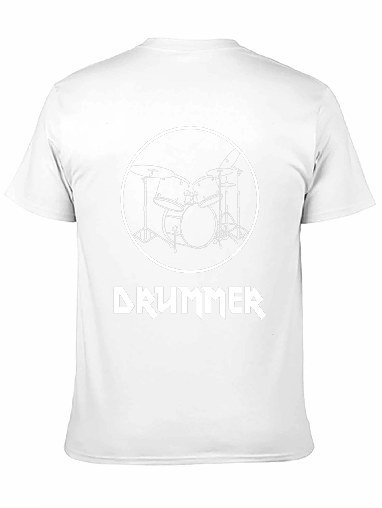 Drummer T-Shirt - Black Music Tee