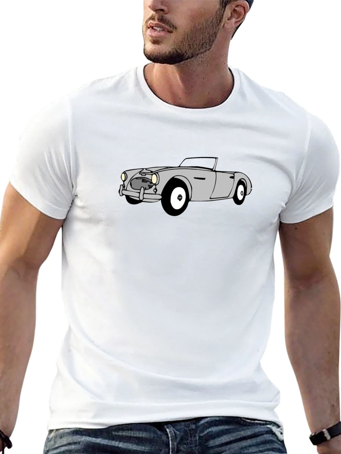 Classic Car T-Shirt - Black