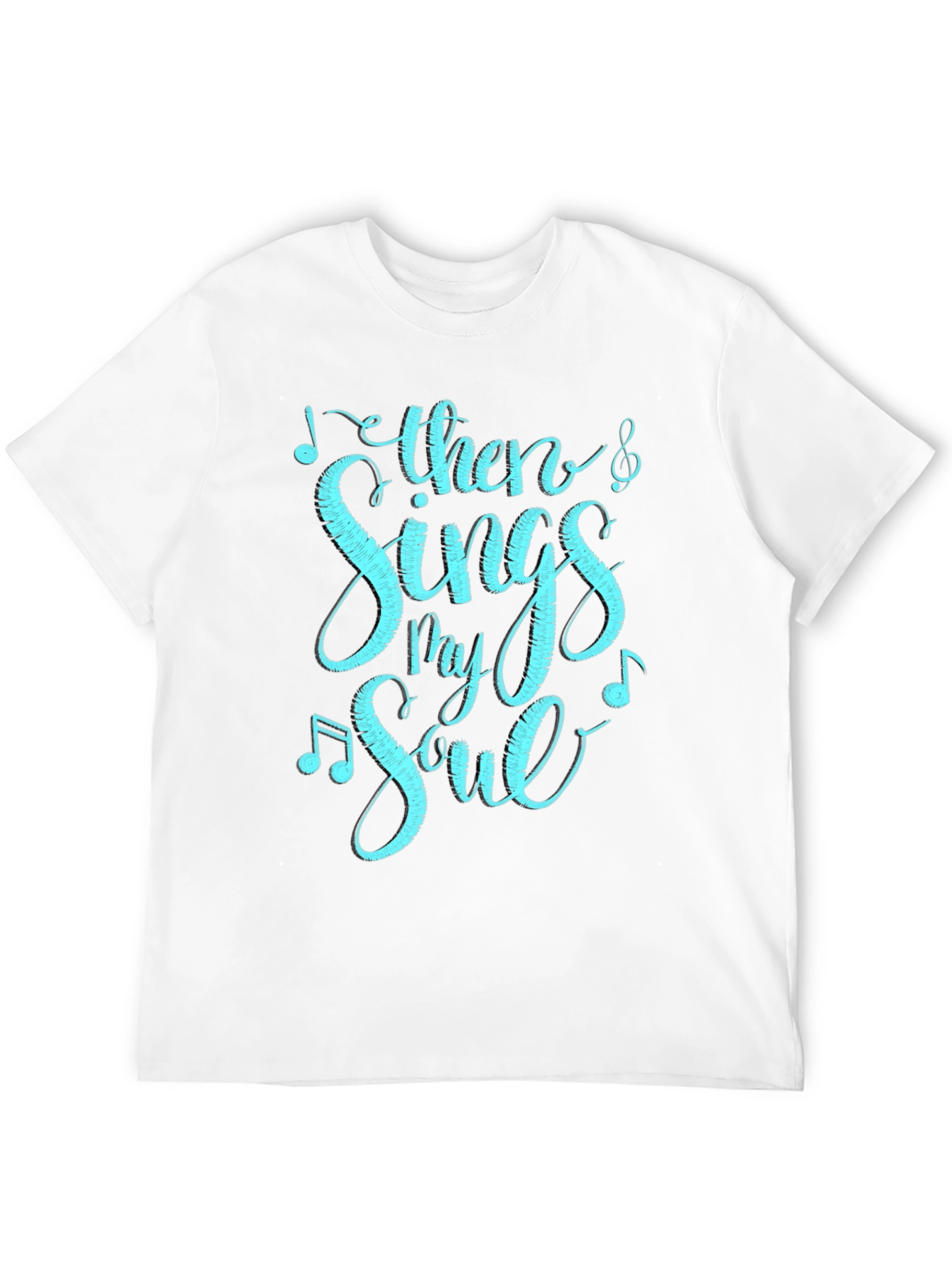 Then Sings My Soul Graphic Tee - Black
