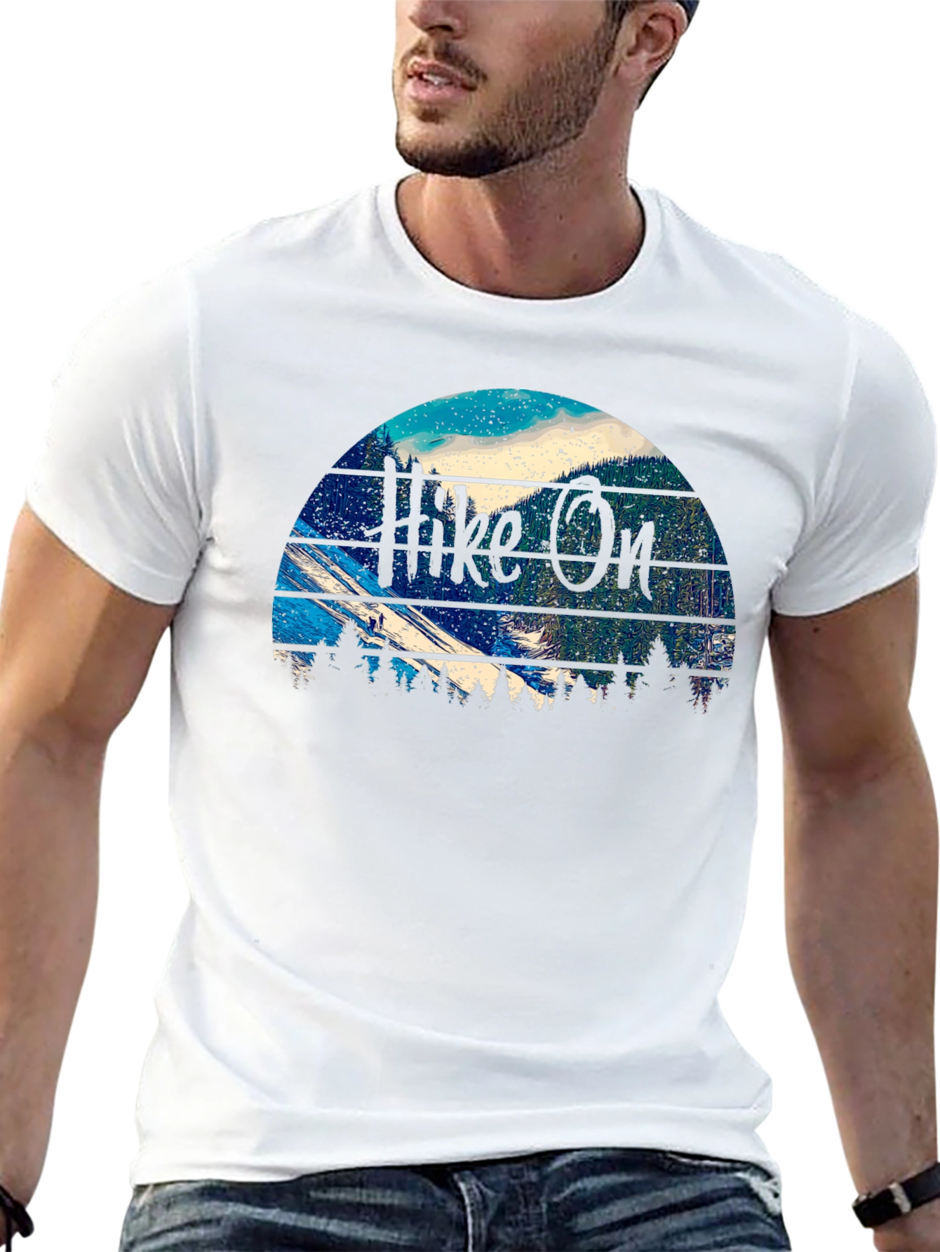 Hike On Graphic T-Shirt - Outdoor Adventure