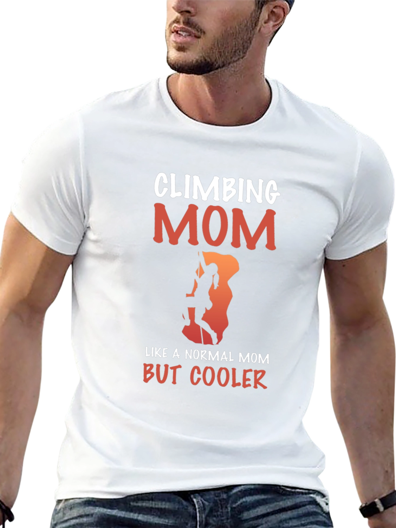 Climbing Mom T-Shirt - Rock Climbing Gift