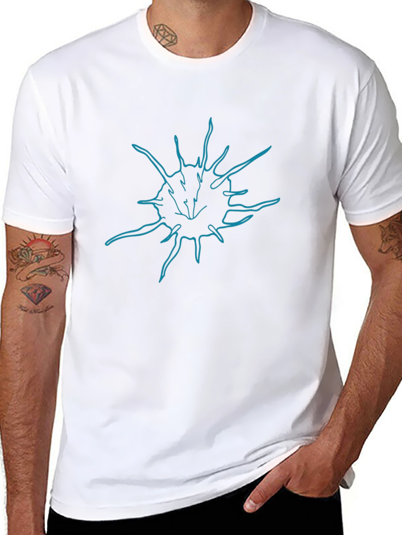 Abstract Graphic Tee - Modern Comfort