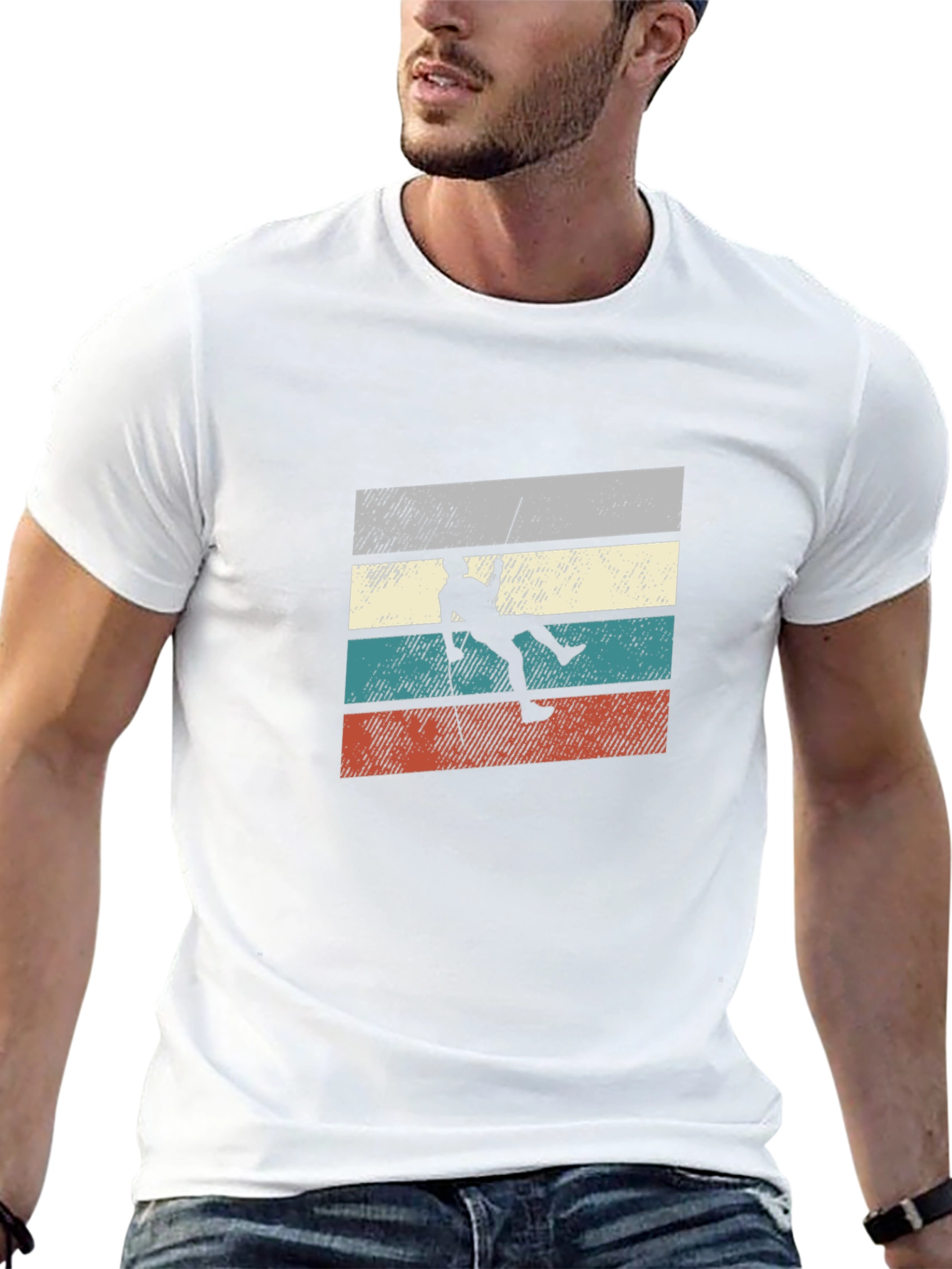 Retro Climber T-Shirt - Black