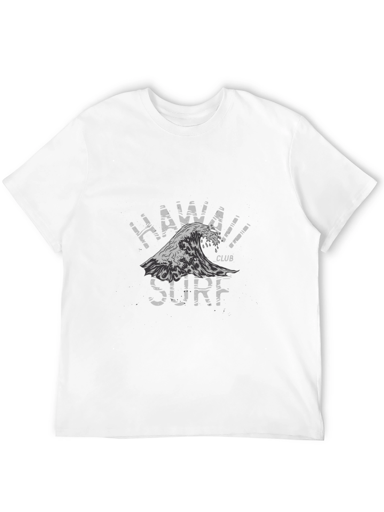 Hawaii Surf Club Black Graphic Tee