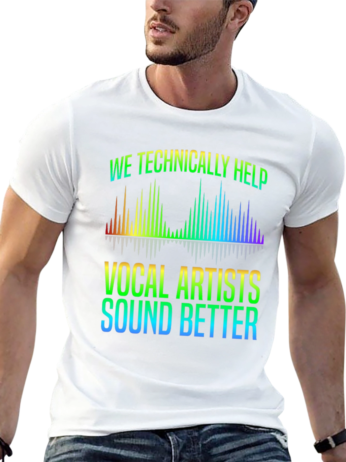 Vocal Artist Rainbow Spectrum T-Shirt