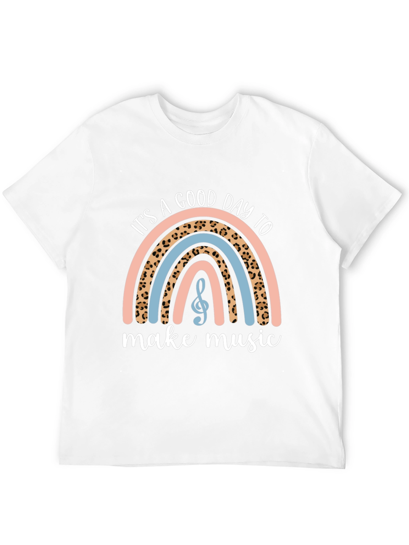 Its a Good Day to Make Music Rainbow T-Shirt