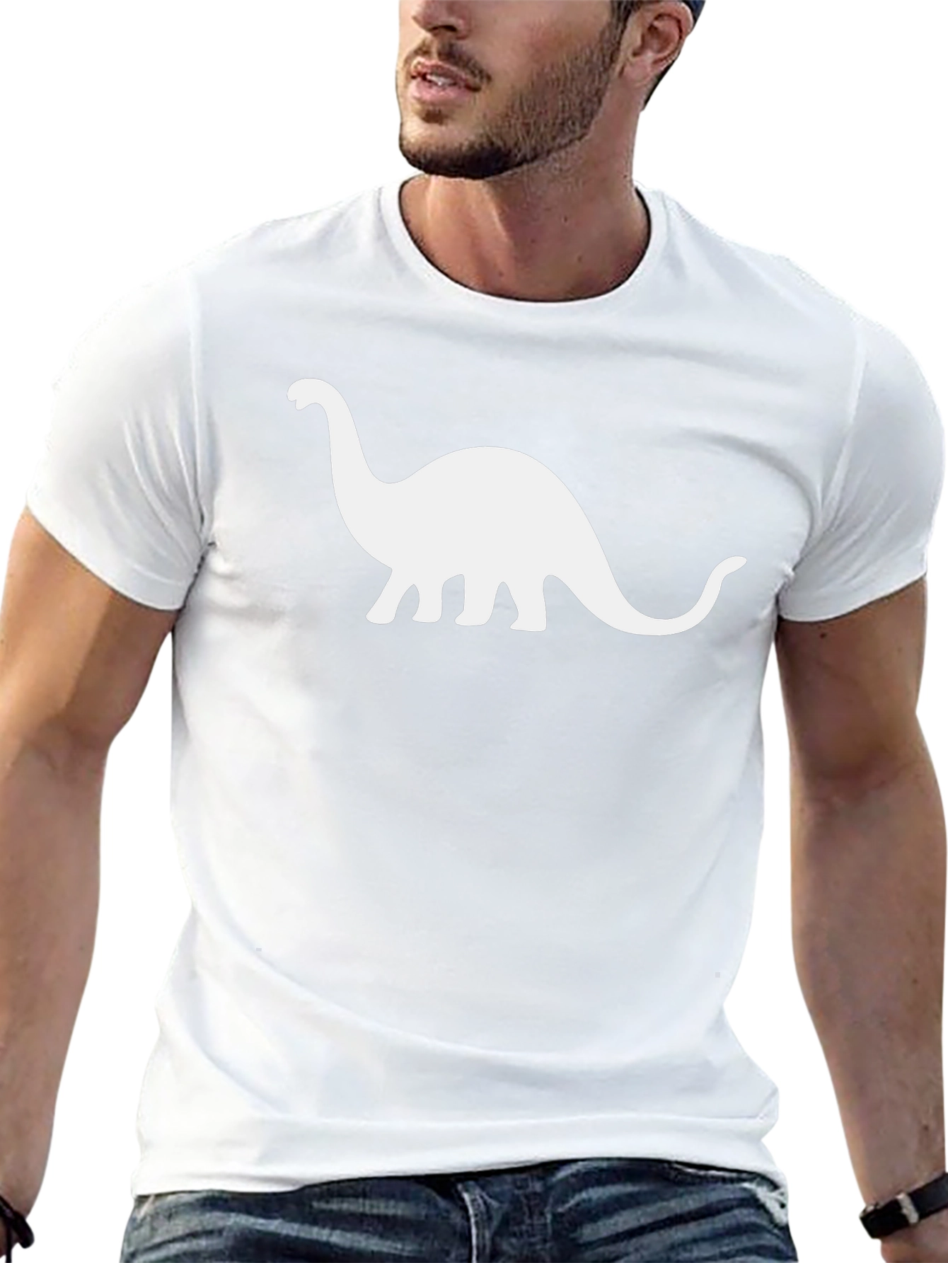 Dinosaur Graphic T-Shirt - Casual Style